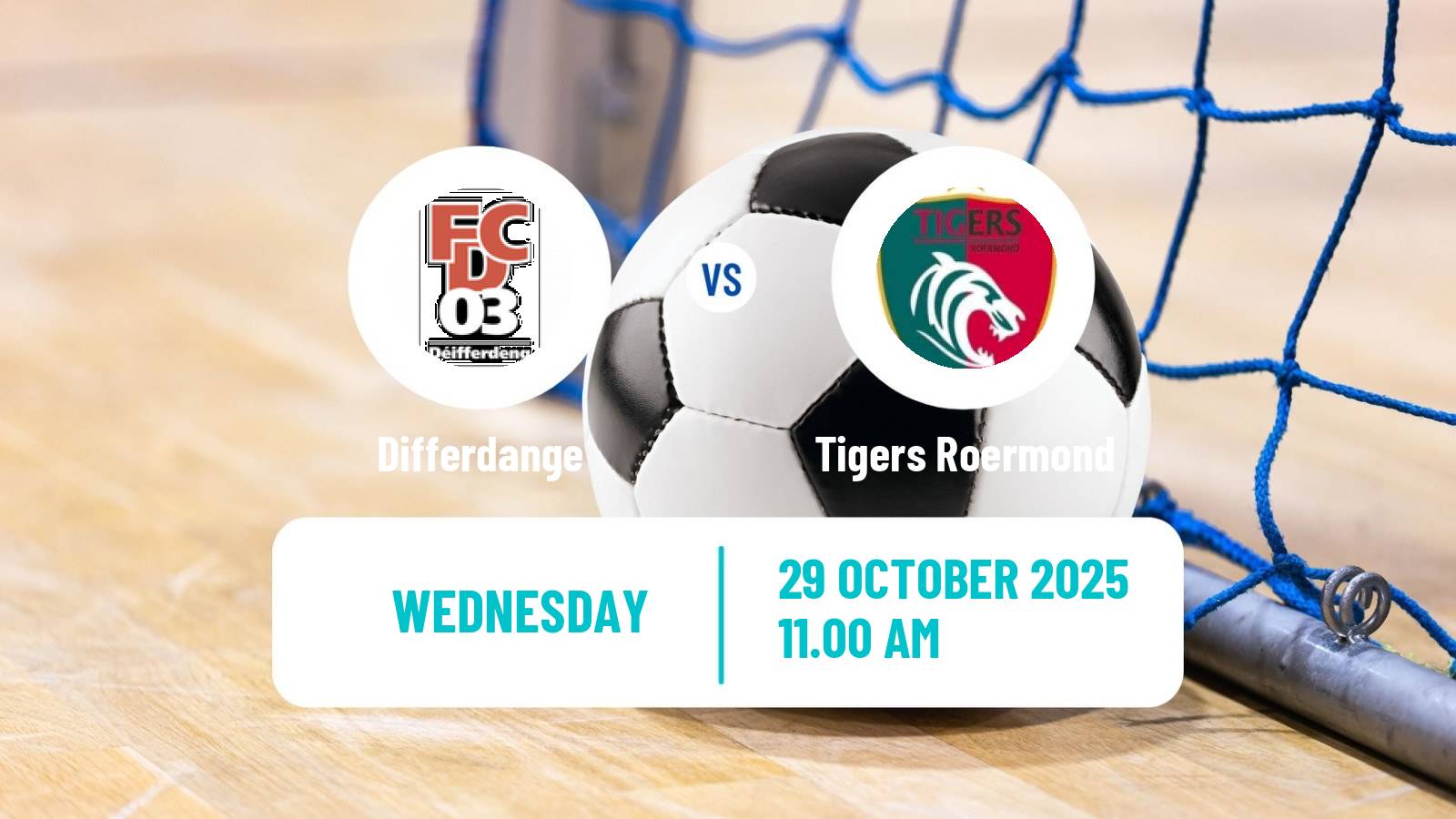 Futsal UEFA Futsal Champions League Differdange - Tigers Roermond