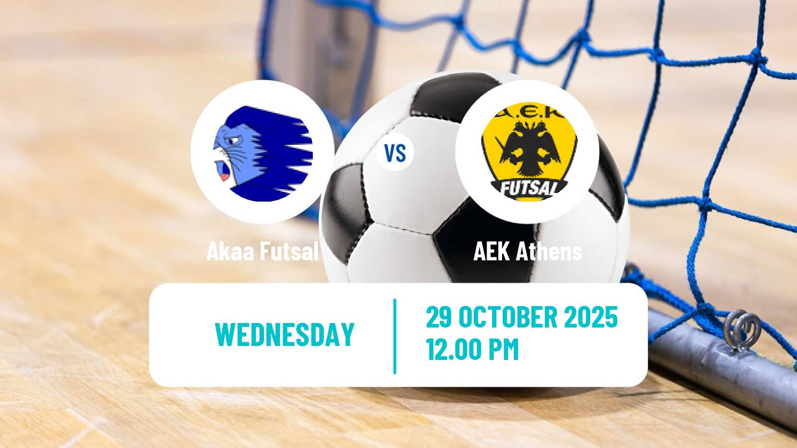 Futsal UEFA Futsal Champions League Akaa - AEK Athens