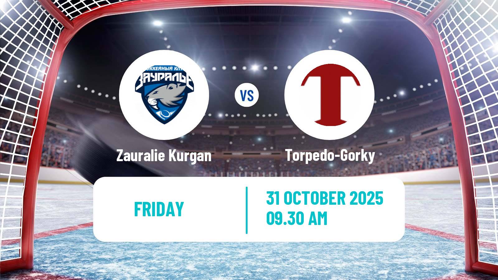 Hockey VHL Zauralie Kurgan - Torpedo-Gorky Hockey VHL Zauralie Kurgan - Torpedo-Gorky