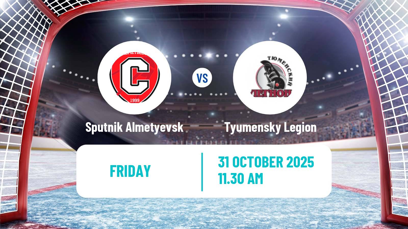 Hockey MHL Sputnik Almetyevsk - Tyumensky Legion