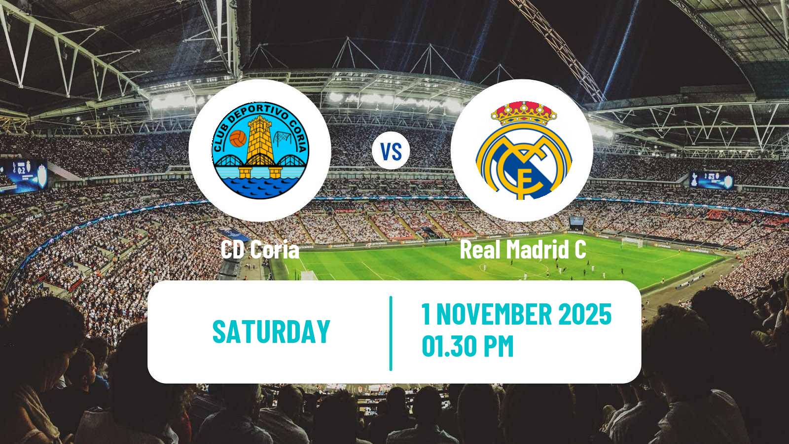 Football Spanish Segunda RFEF - Group 5 Coria - Real Madrid C