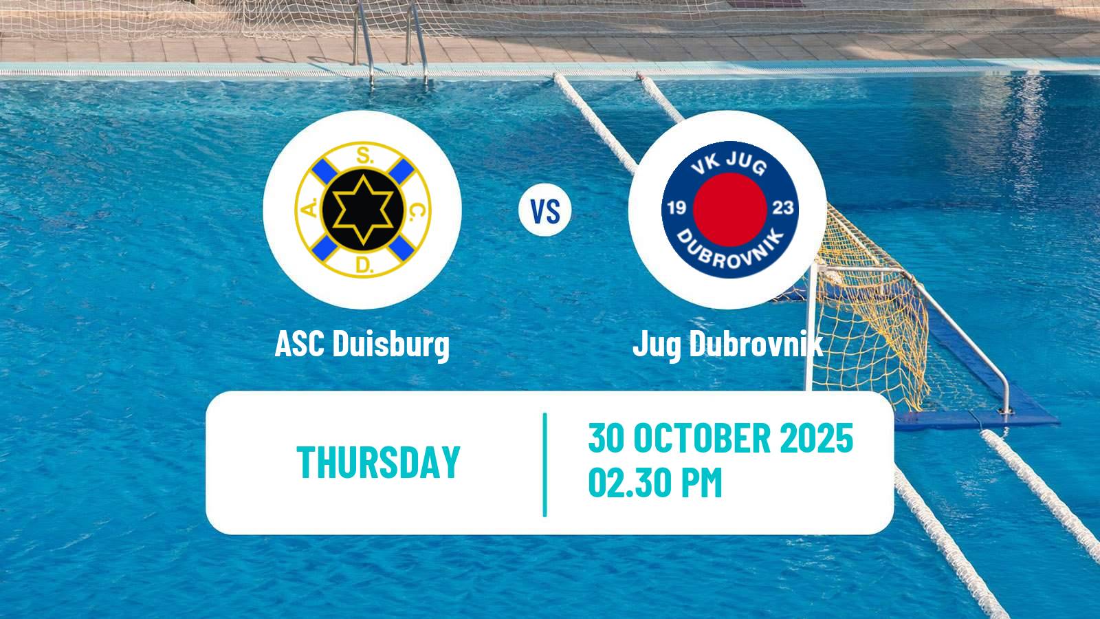Water polo Euro Cup Water Polo ASC Duisburg - Jug Dubrovnik
