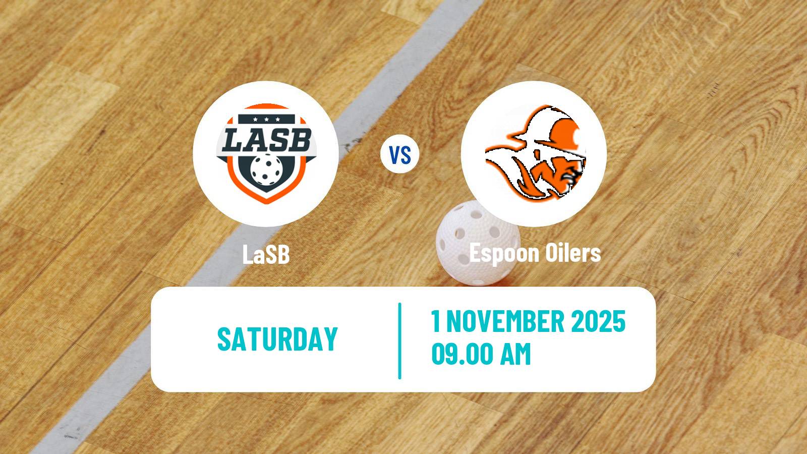 Floorball Finnish F-Liiga LaSB - Espoon Oilers