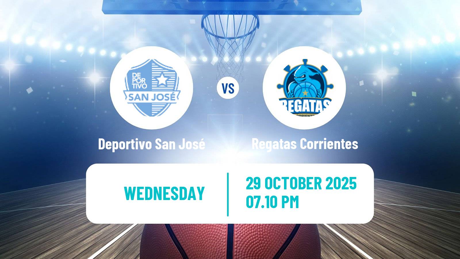 Basketball Basketball South American League Deportivo San José - Regatas Corrientes