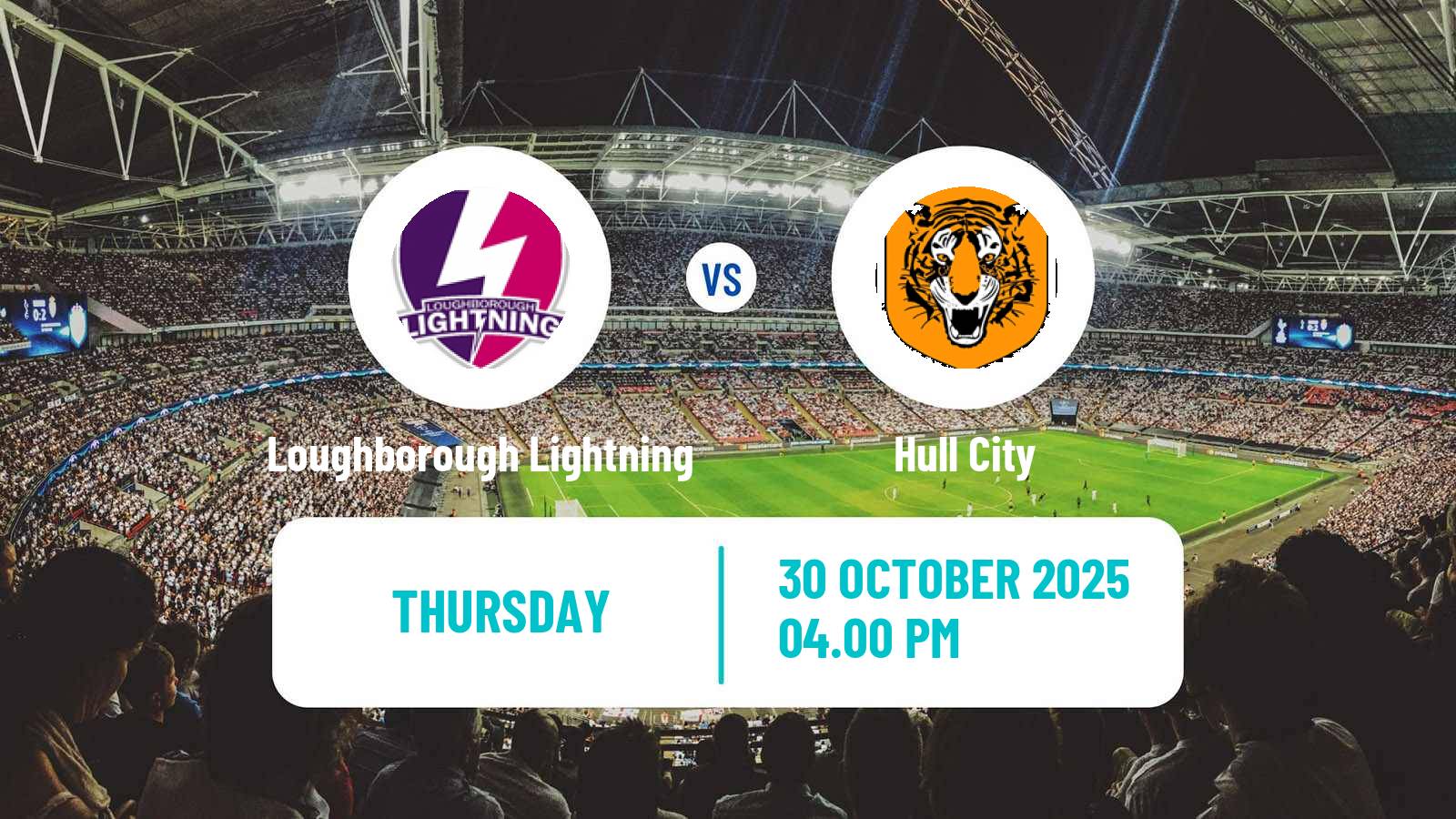 Football English National League North Women Loughborough Lightning - Hull City