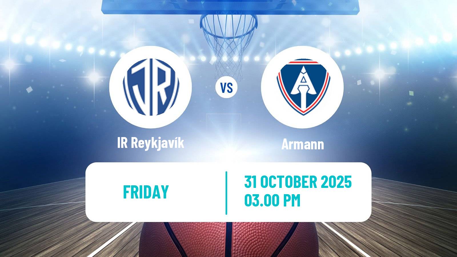 Basketball Icelandic Premier League Basketball IR Reykjavík - Armann