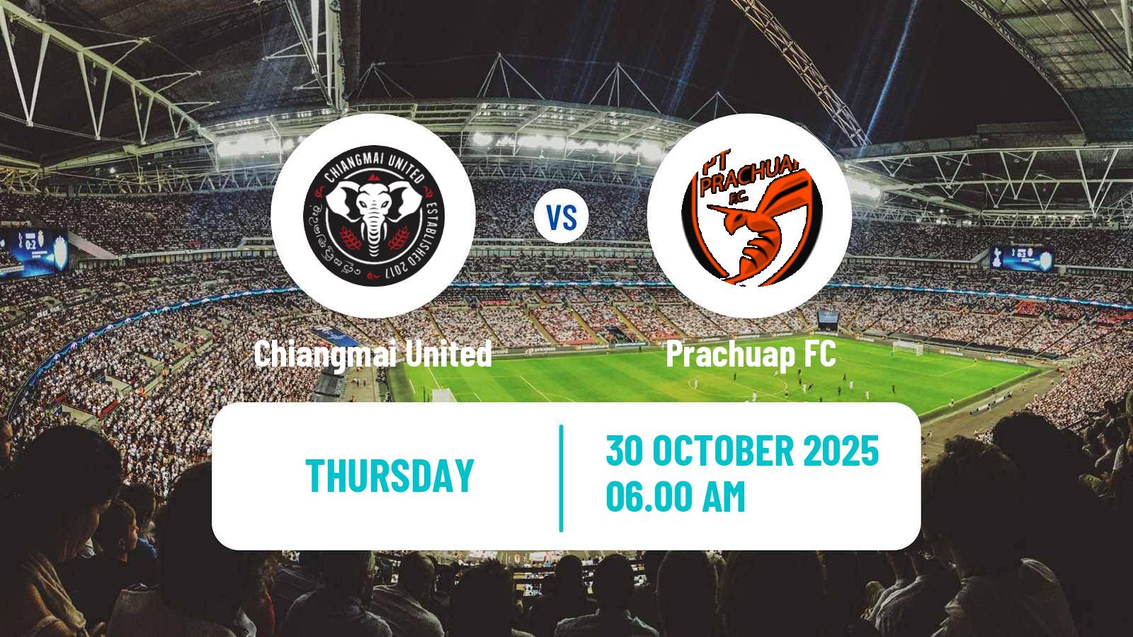 Football Thai FA Cup Chiangmai United - Prachuap