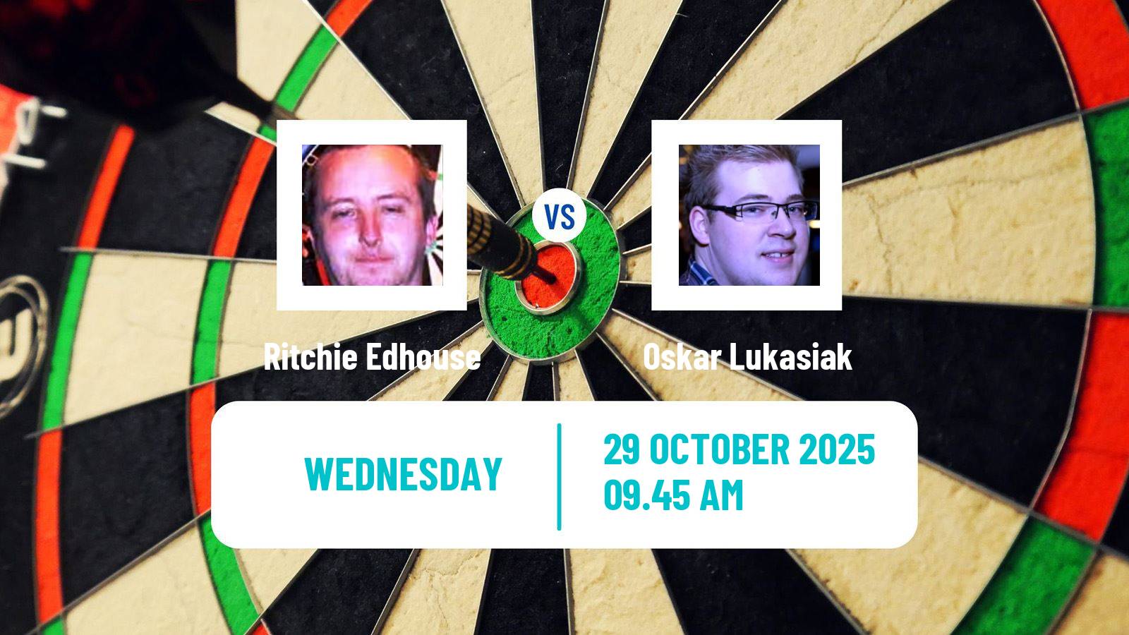 Darts Players Championship 33 Ritchie Edhouse - Oskar Lukasiak