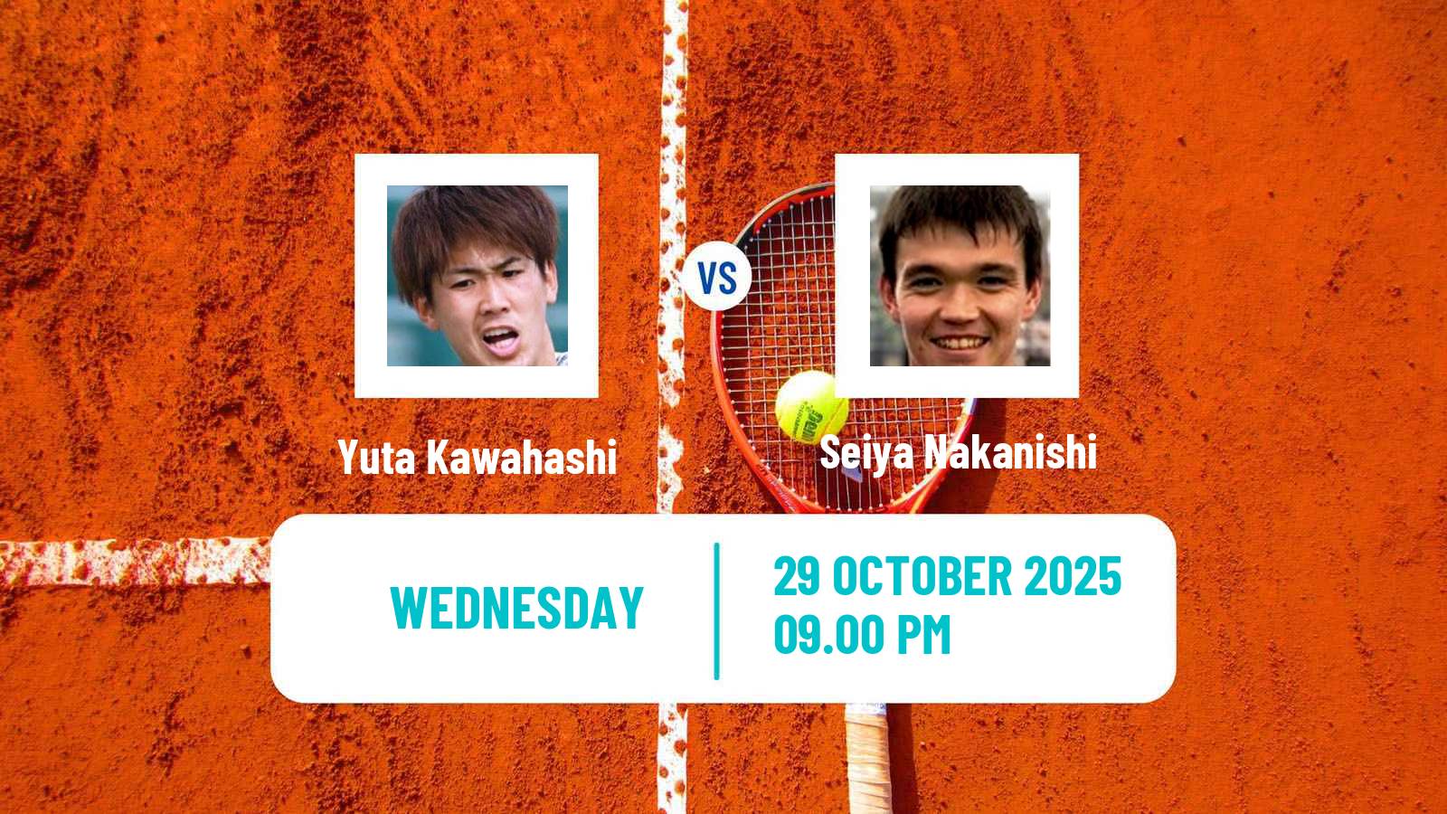 Tennis ITF M15 Yanagawa City Men Yuta Kawahashi - Seiya Nakanishi