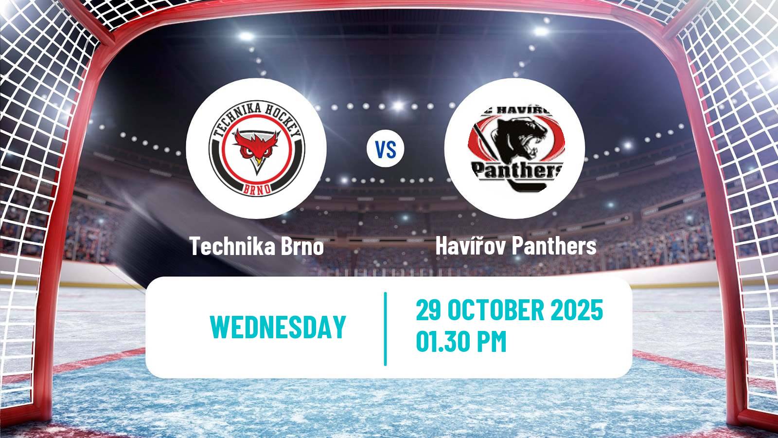 Hockey Czech 2 Liga Hockey East Technika Brno - Havířov Panthers