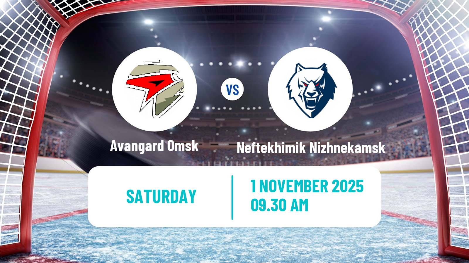 Hockey KHL Avangard Omsk - Neftekhimik Nizhnekamsk