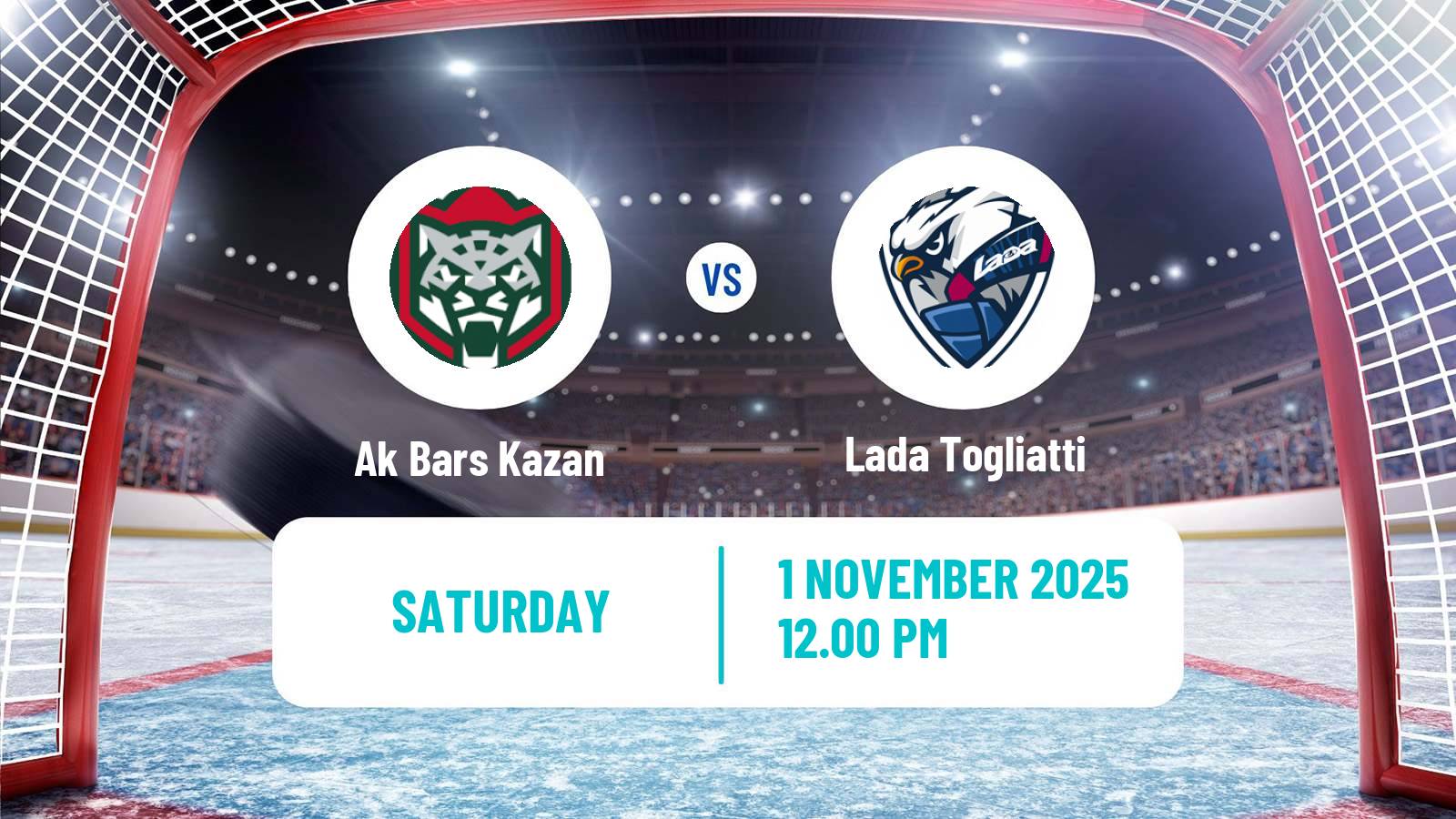 Hockey KHL Ak Bars Kazan - Lada Togliatti