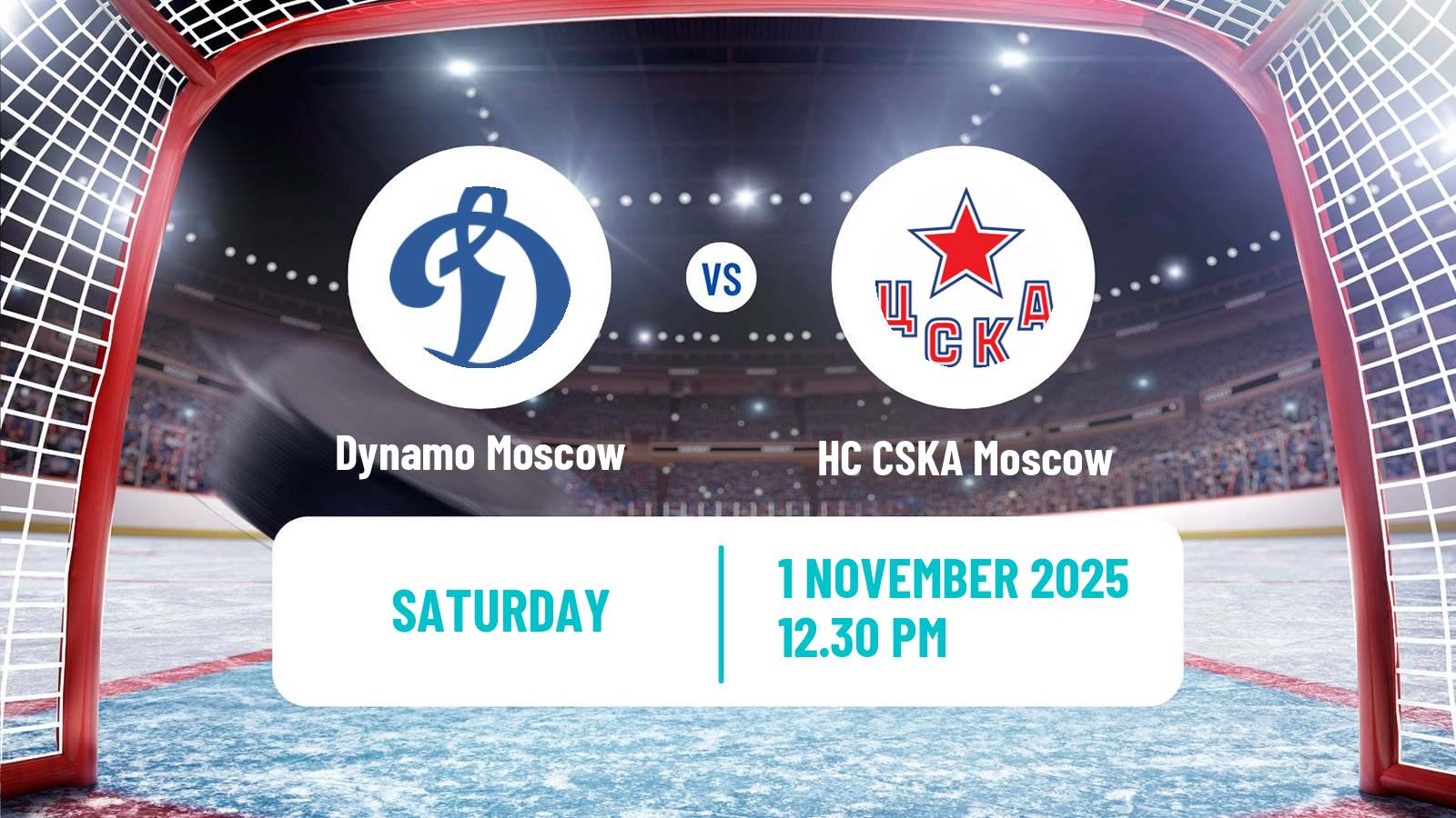 Hockey KHL Dynamo Moscow - HC CSKA Moscow