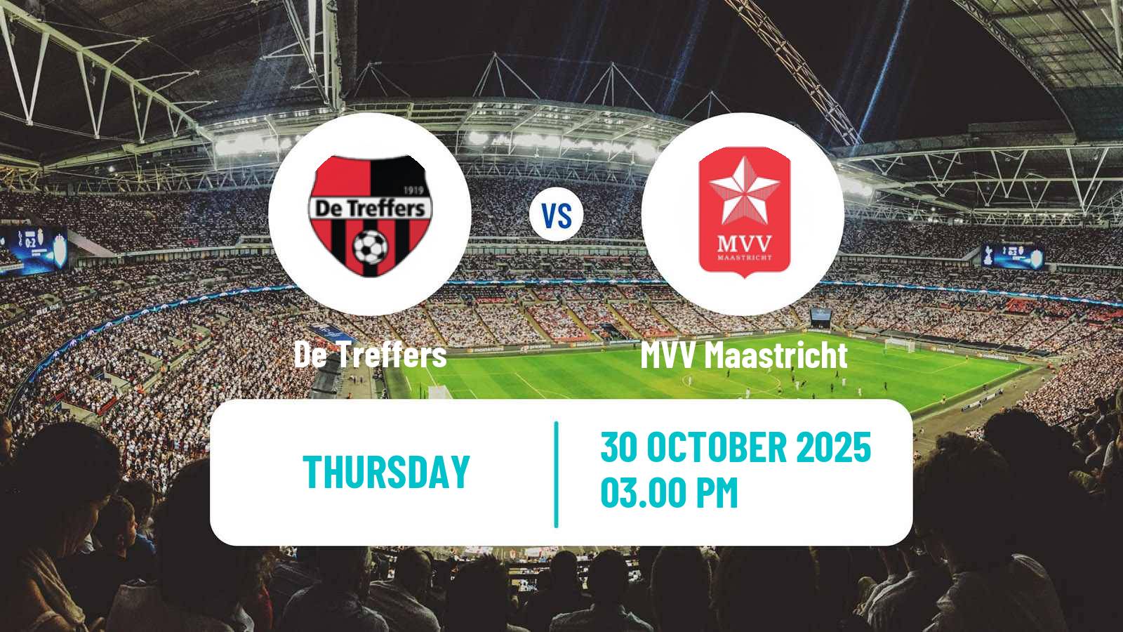 Football Dutch KNVB Beker De Treffers - MVV Maastricht