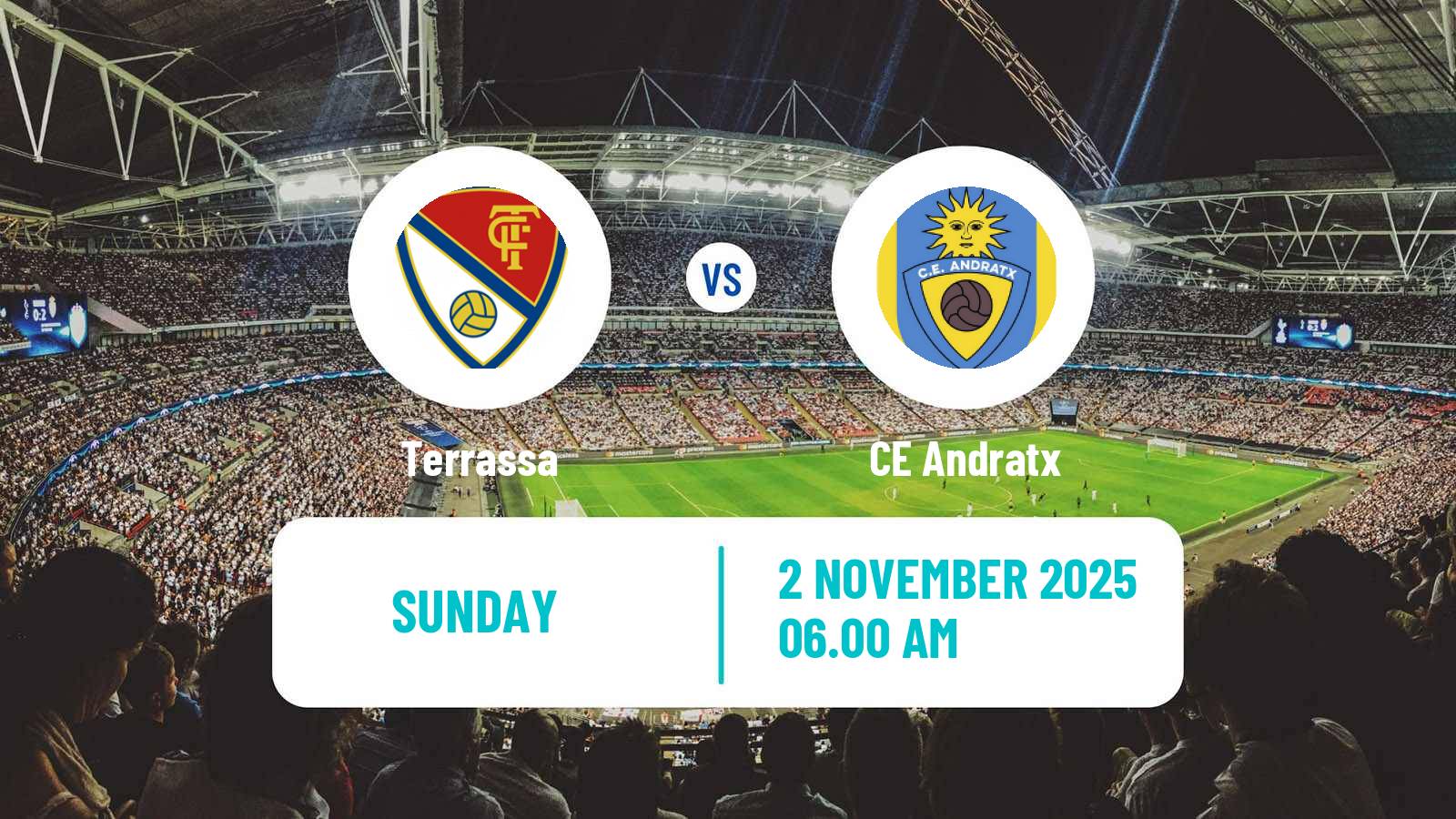 Football Spanish Segunda RFEF - Group 3 Terrassa - Andratx