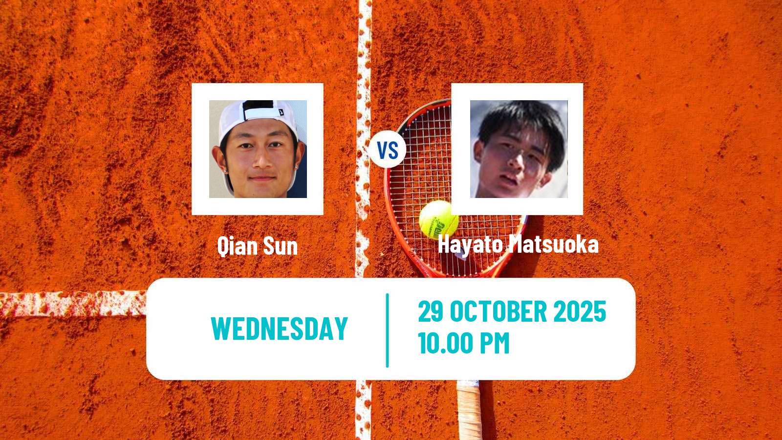Tennis ITF M25 Qian Daohu Men Qian Sun - Hayato Matsuoka