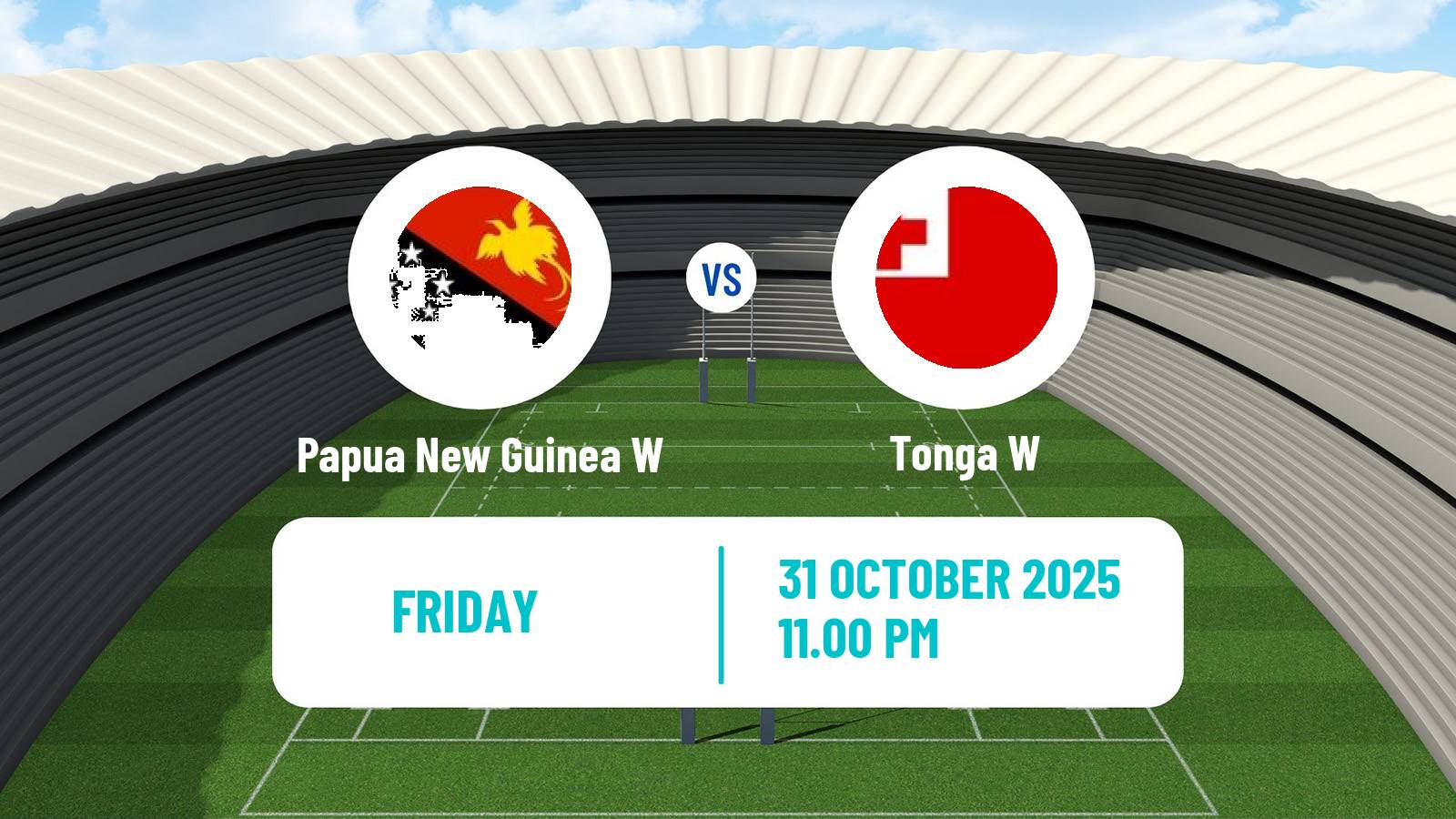 Rugby league Pacific Championships Rugby League Women Papua New Guinea W - Tonga W