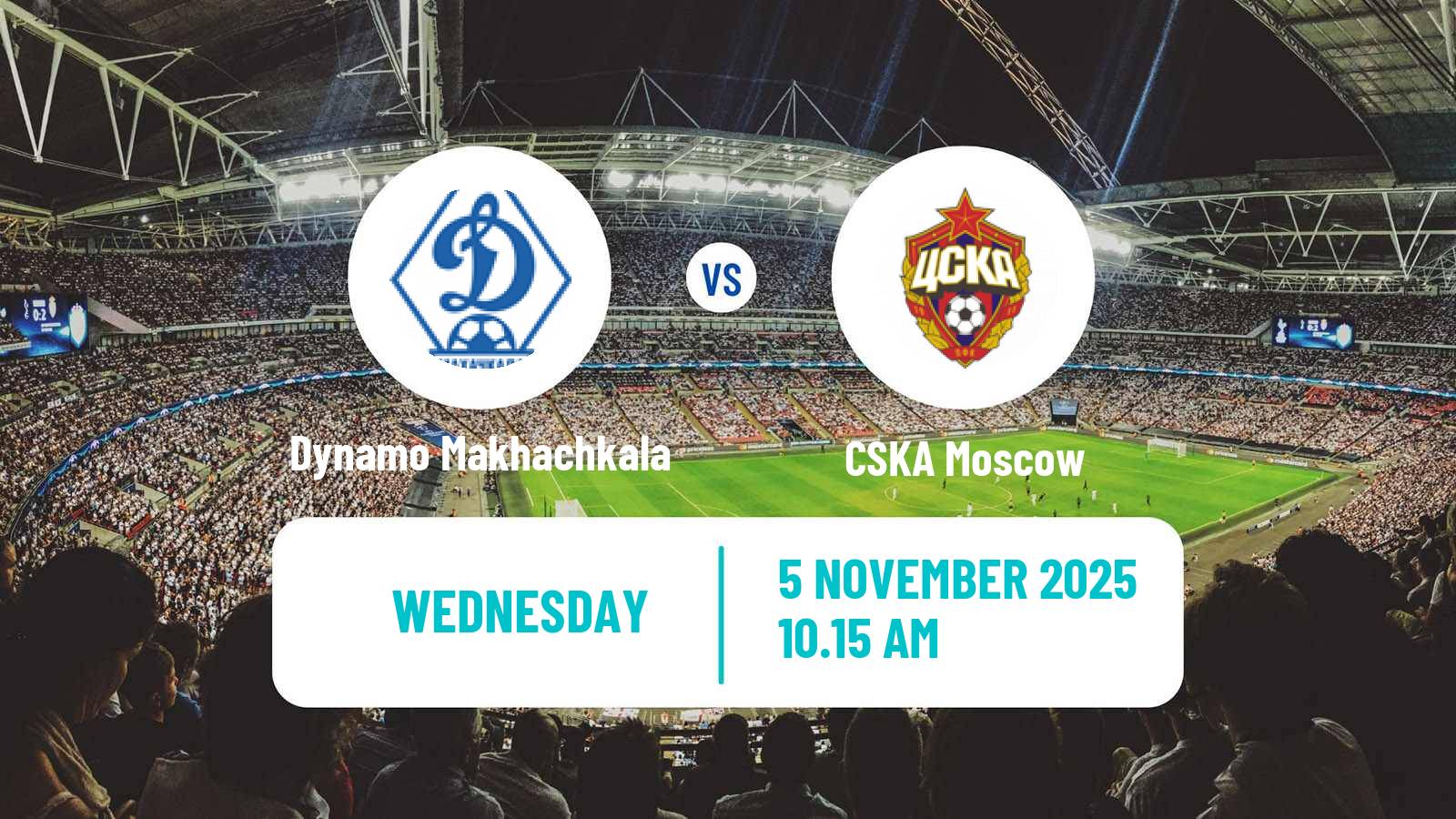Football Russian Cup Dynamo Makhachkala - CSKA Moscow