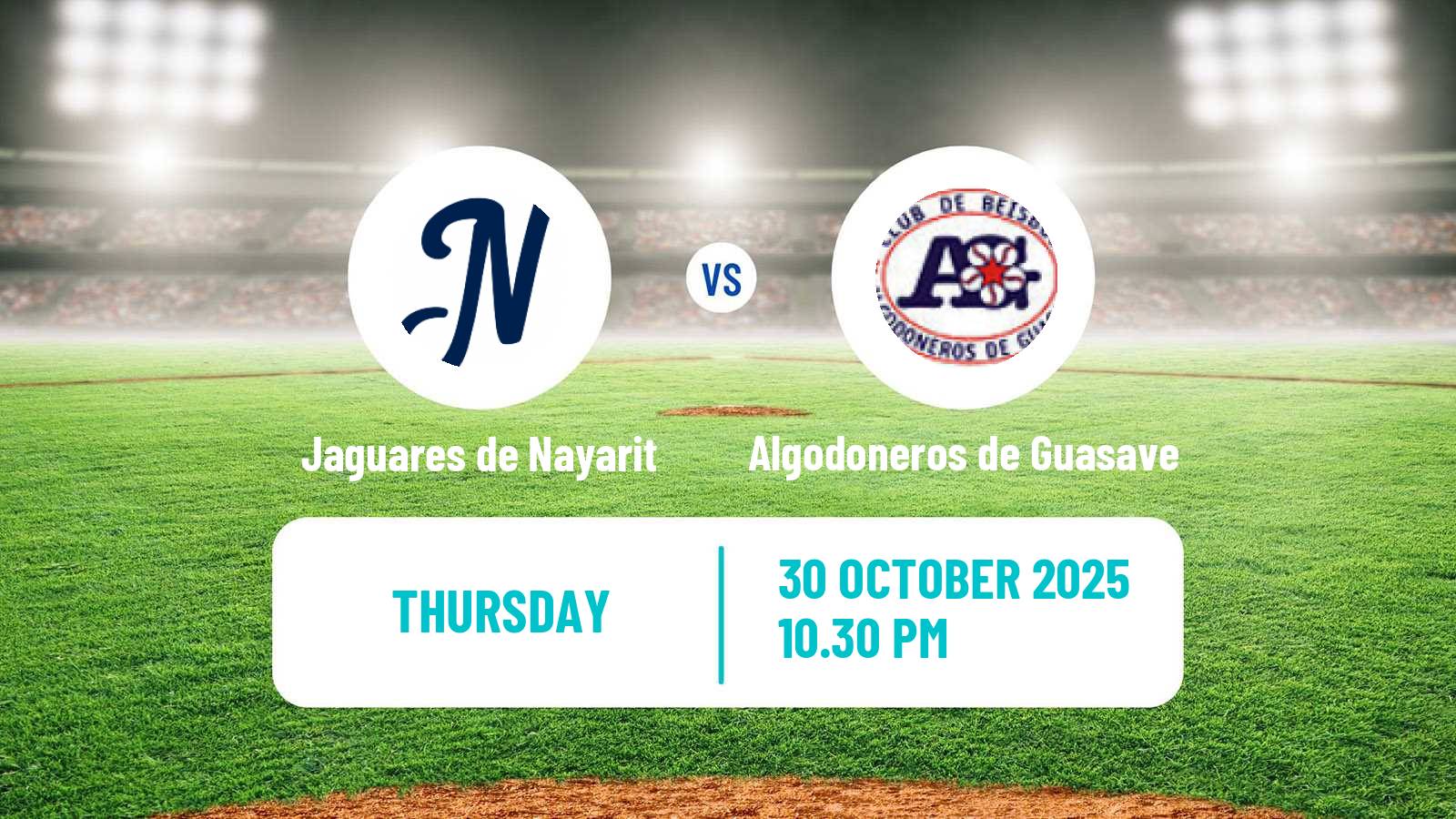 Baseball LMP Jaguares de Nayarit - Algodoneros de Guasave
