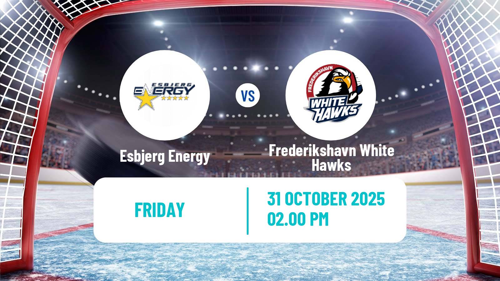 Hockey Danish Ishockey Ligaen Esbjerg Energy - Frederikshavn White Hawks