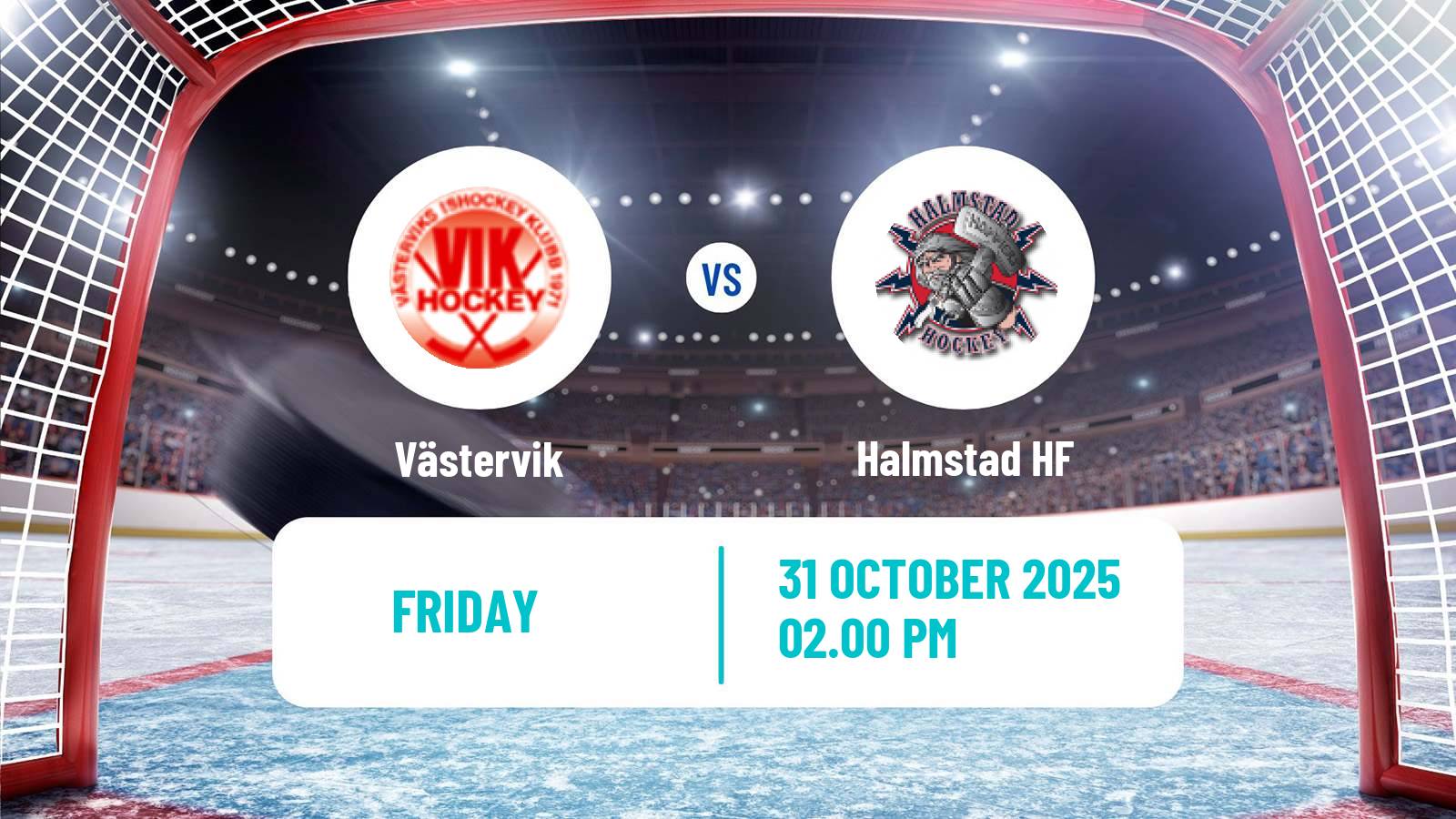 Hockey Swedish HockeyEttan Sodra Västervik - Halmstad
