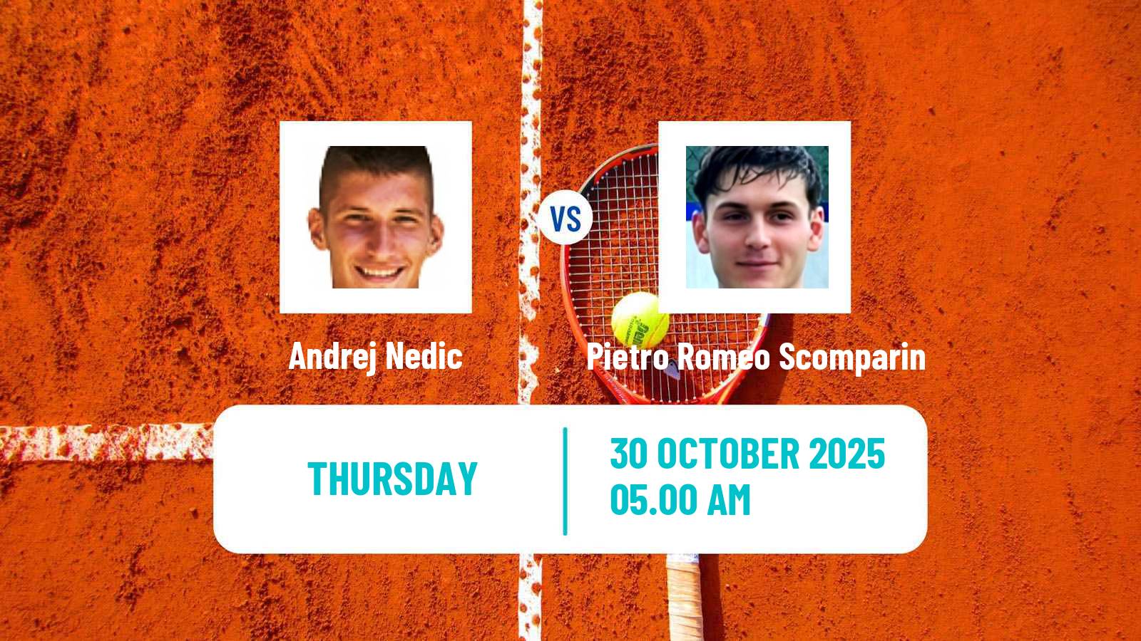 Tennis ITF M15 Bol 2 Men Andrej Nedic - Pietro Romeo Scomparin