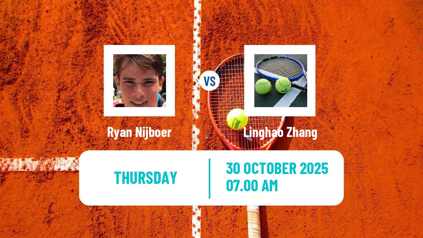 Tennis ITF M25 Sintra 2 Men Ryan Nijboer - Linghao Zhang