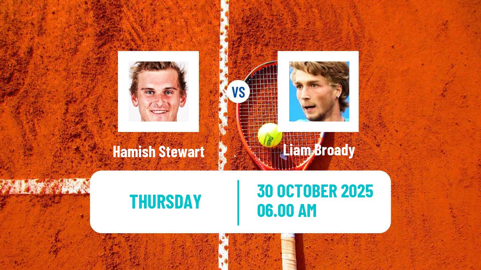 Tennis ITF M25 Glasgow 2 Men Hamish Stewart - Liam Broady