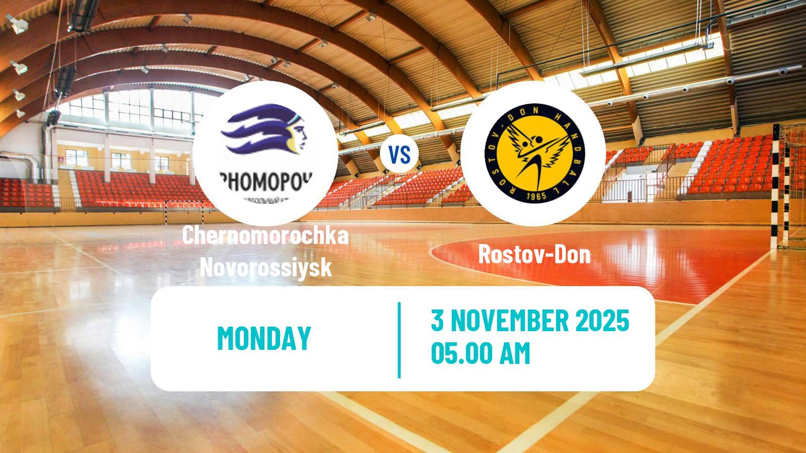 Handball Russian Superleague Handball Women Chernomorochka Novorossiysk - Rostov-Don