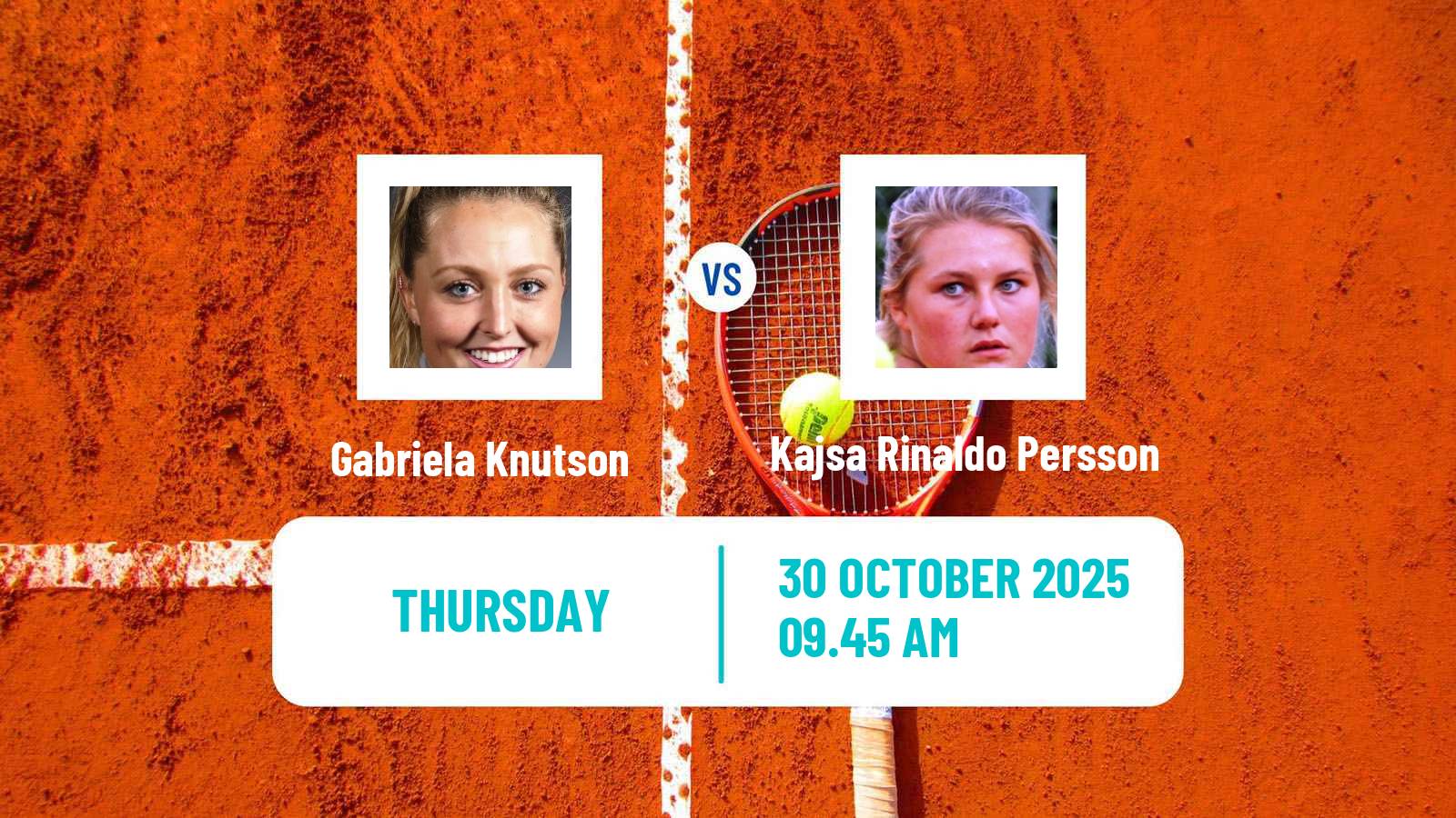 Tennis ITF W75 Glasgow Women Gabriela Knutson - Kajsa Rinaldo Persson