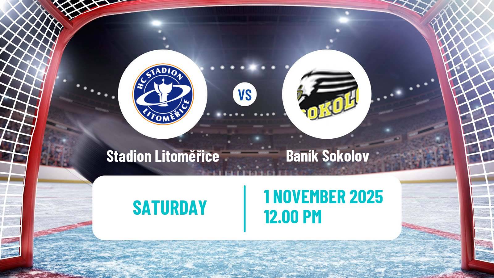 Hockey Czech Chance Liga Stadion Litoměřice - Baník Sokolov