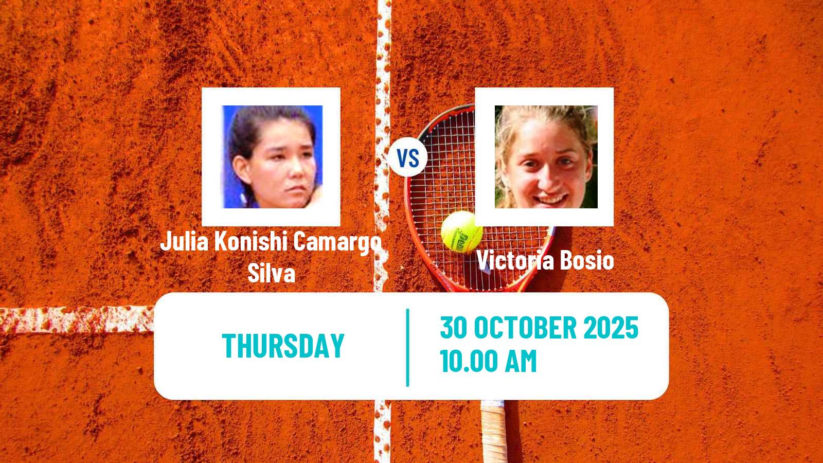 Tennis ITF W35 Neuquen Women Julia Konishi Camargo Silva - Victoria Bosio