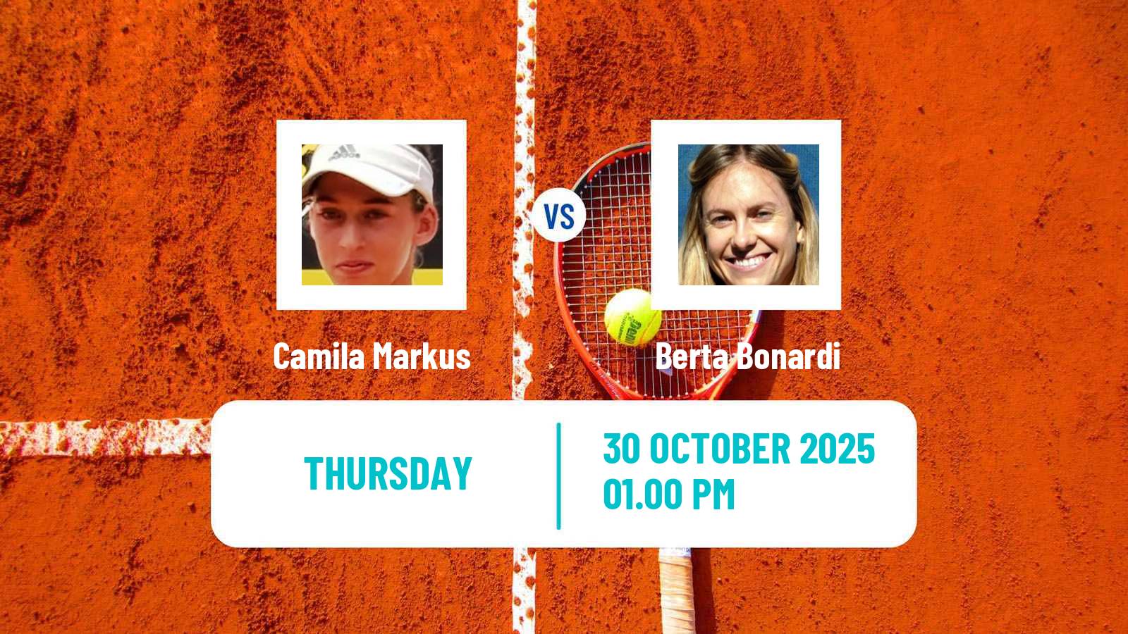 Tennis ITF W35 Neuquen Women Camila Markus - Berta Bonardi
