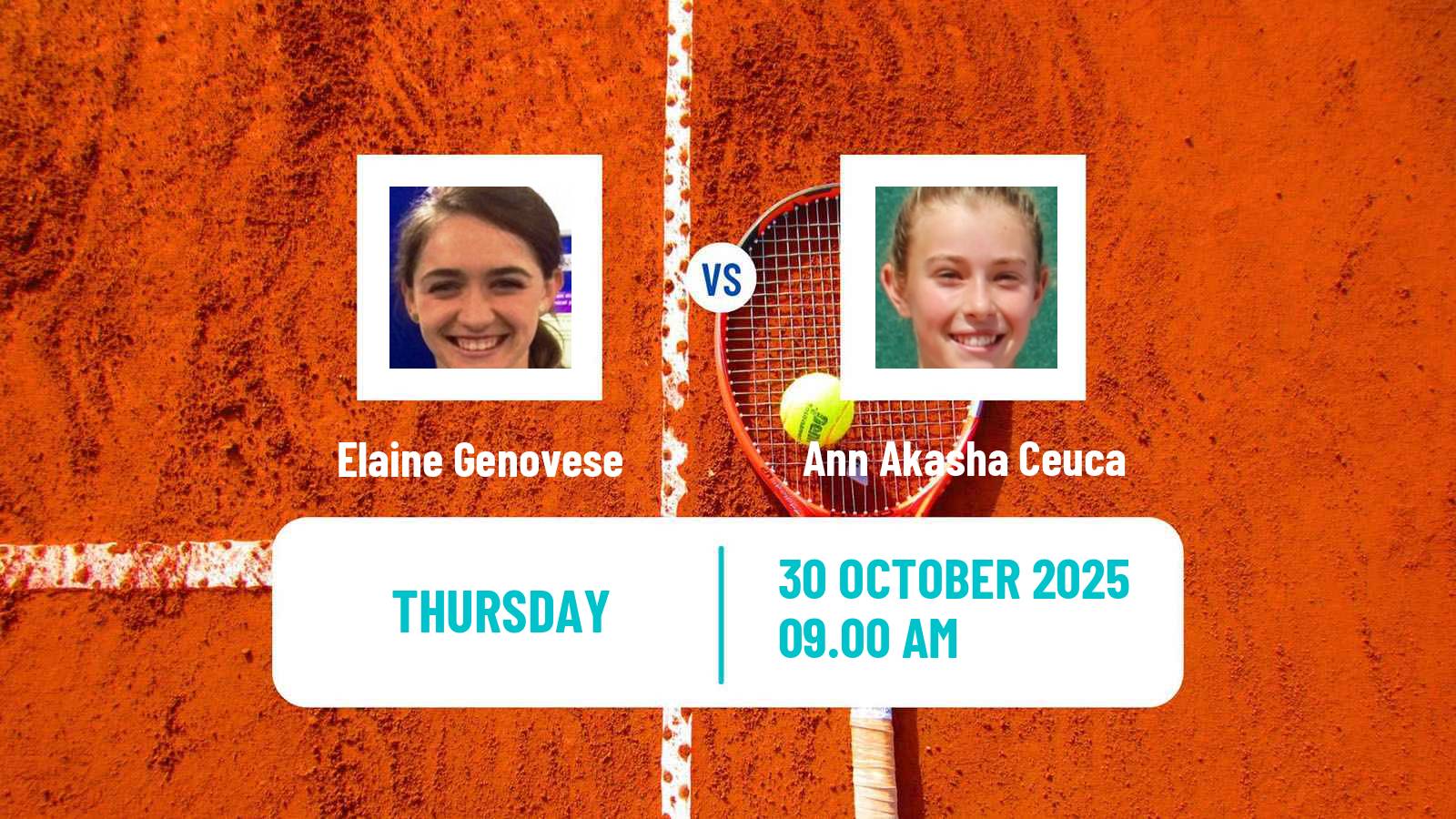 Tennis ITF W15 Malta Women Elaine Genovese - Ann Akasha Ceuca
