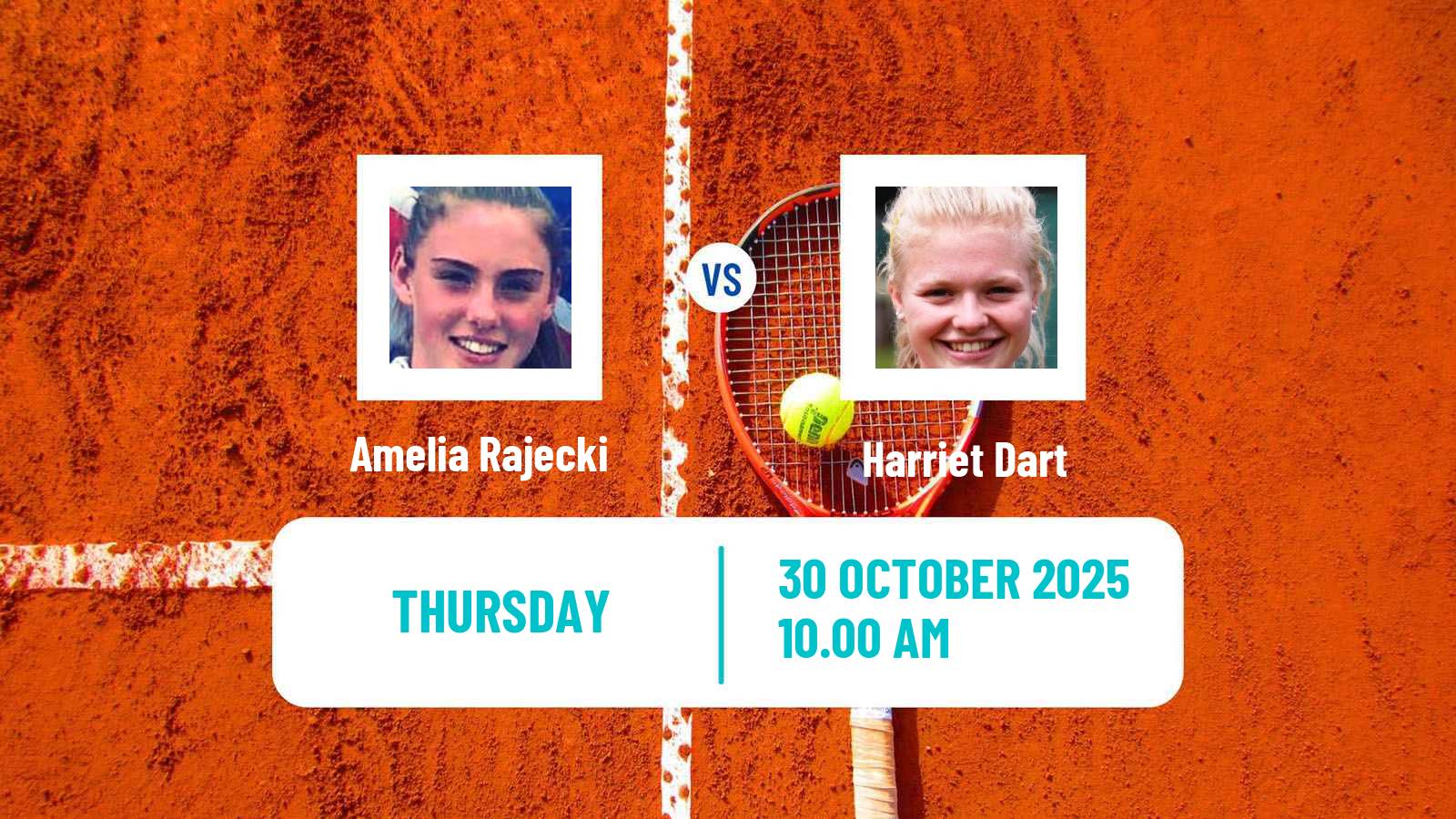 Tennis ITF W75 Toronto Women Amelia Rajecki - Harriet Dart
