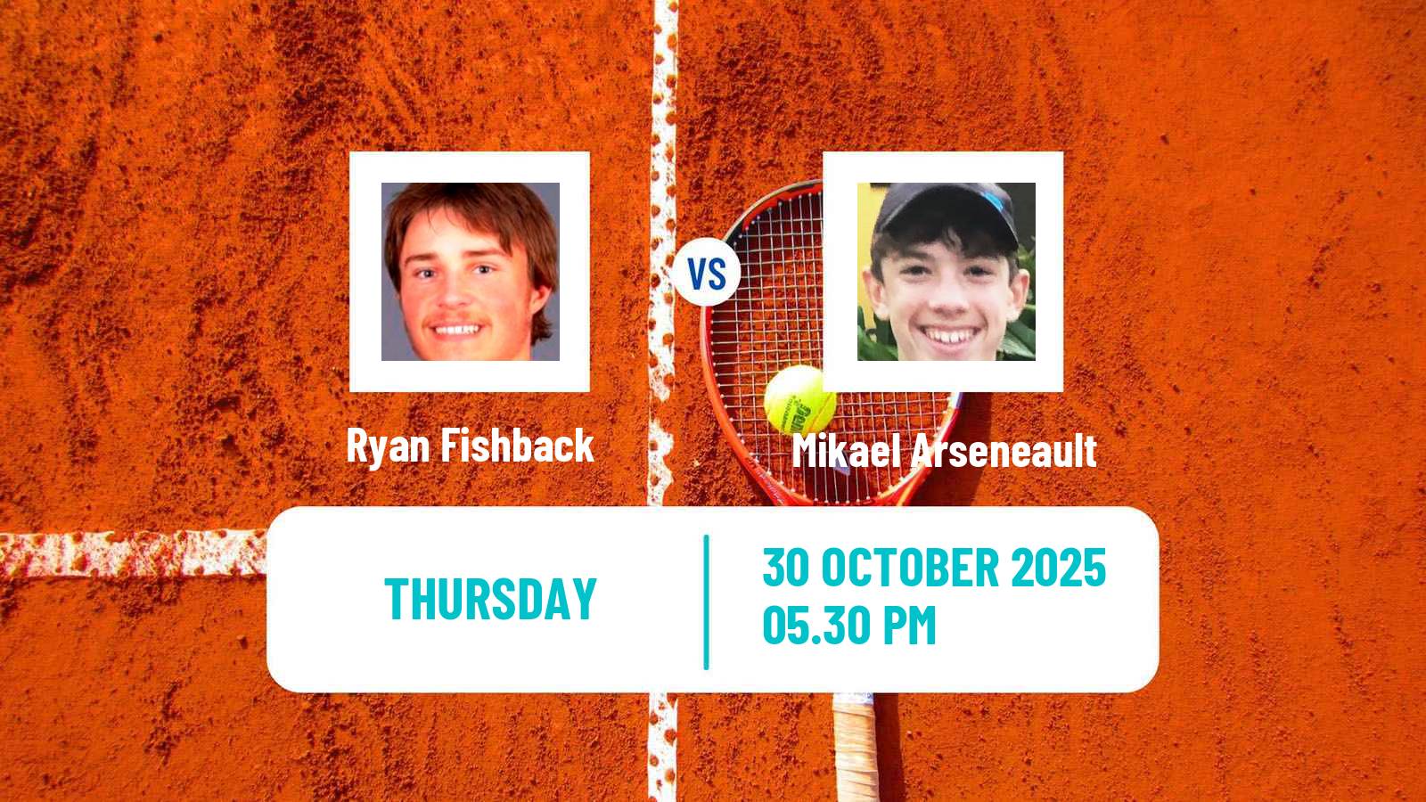 Tennis ITF M15 Trois Rivieres Men Ryan Fishback - Mikael Arseneault