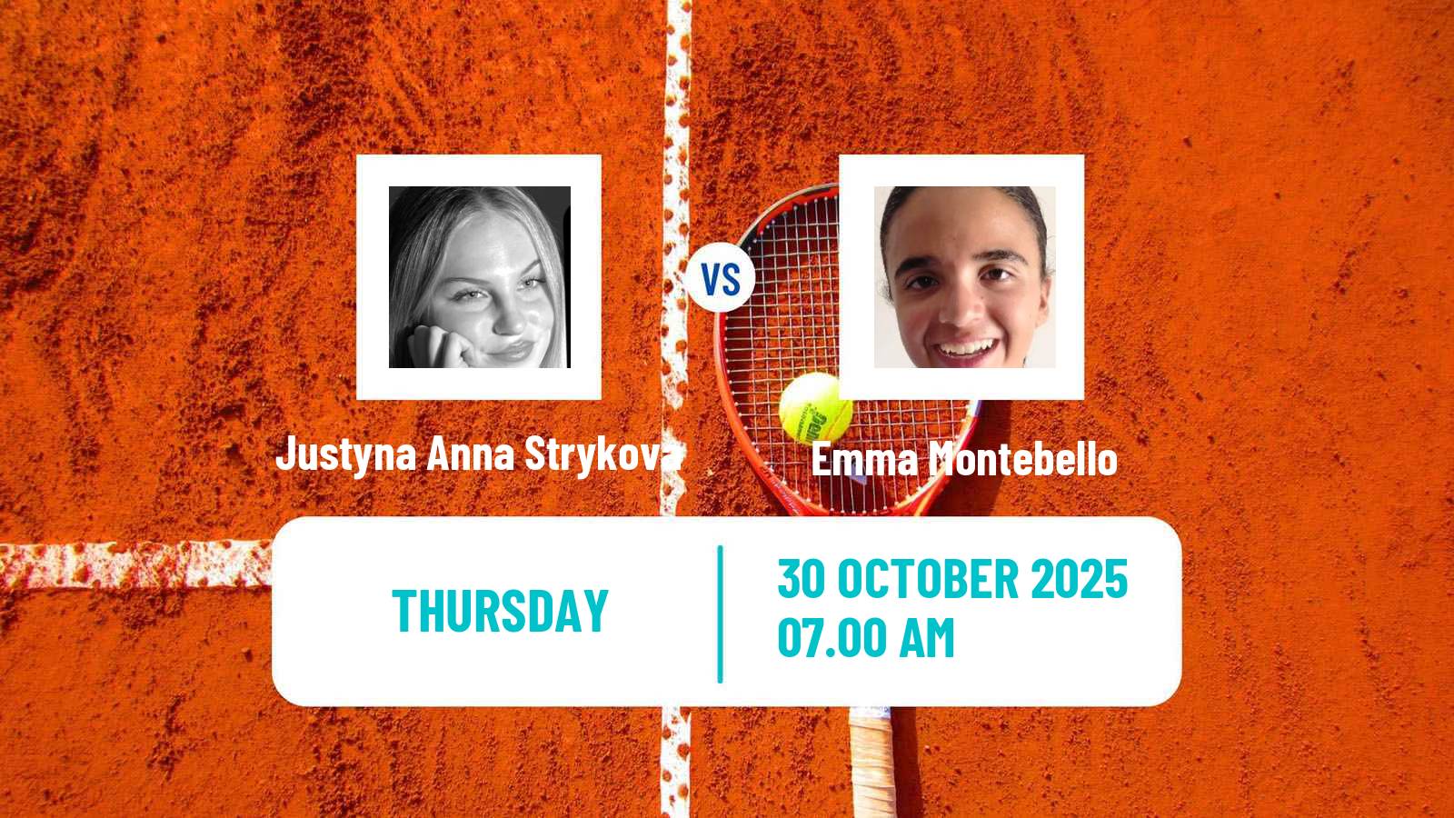 Tennis ITF W15 Malta Women Justyna Anna Strykova - Emma Montebello