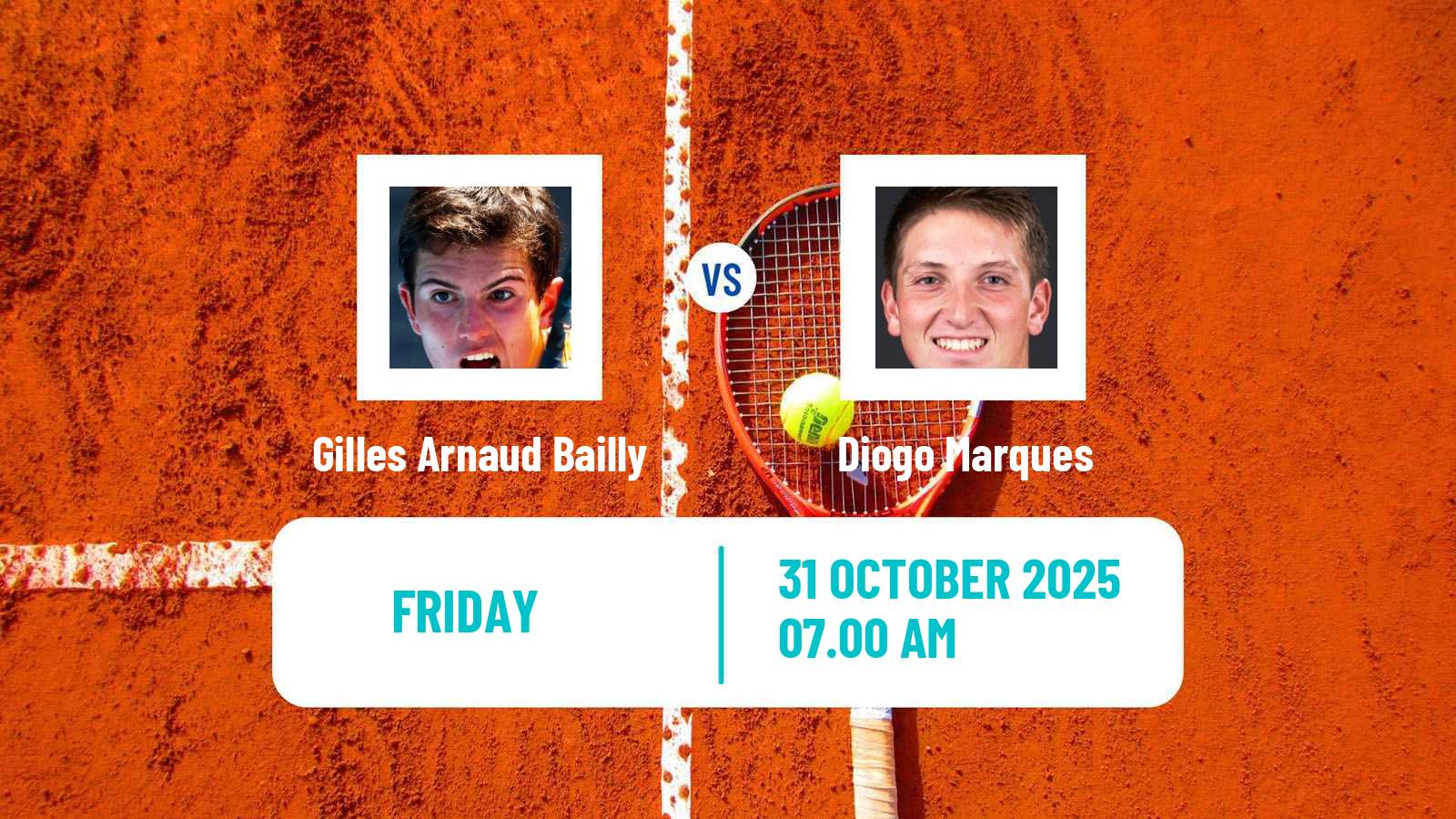 Tennis ITF M25 Sintra 2 Men Gilles Arnaud Bailly - Diogo Marques