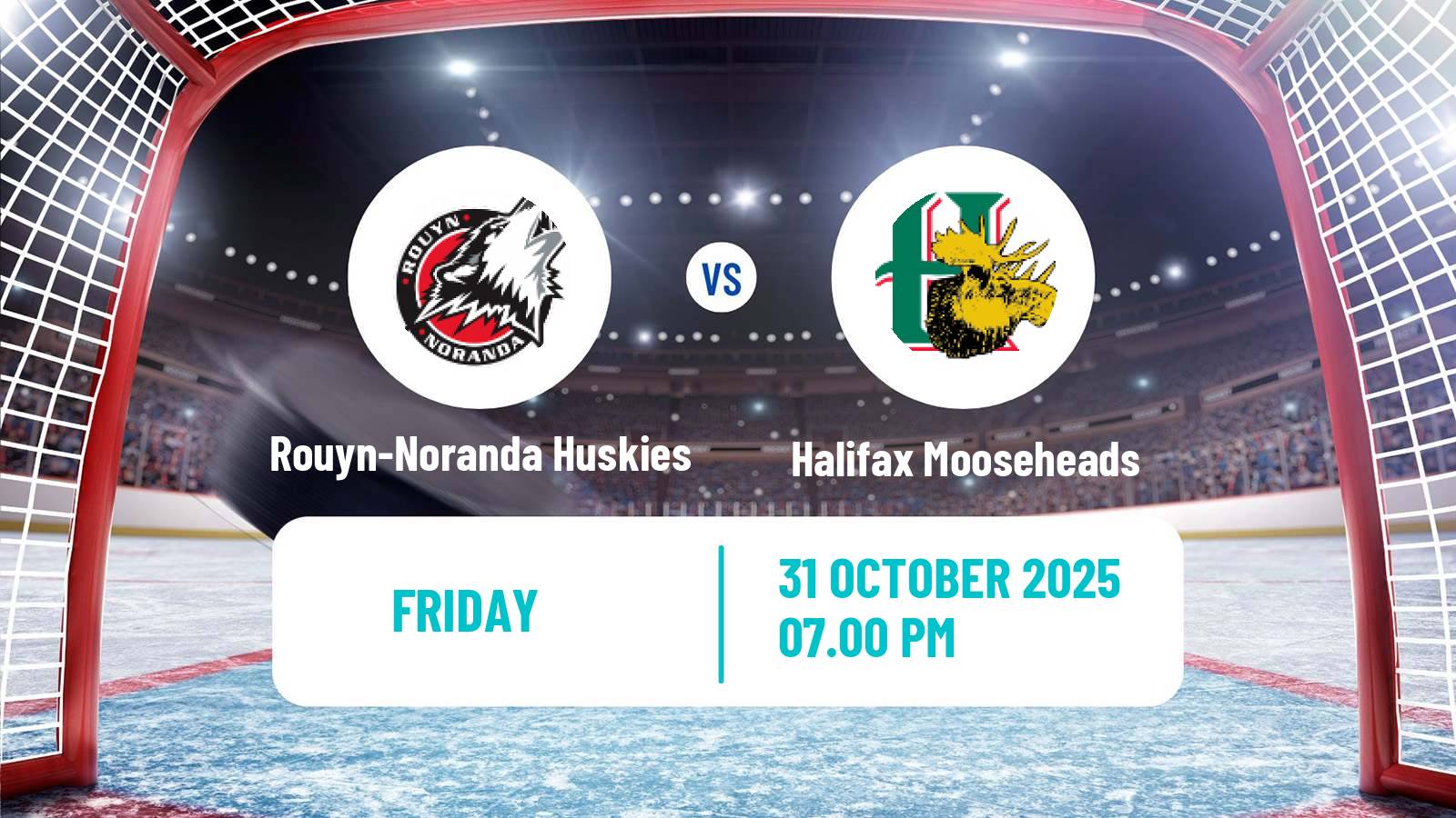 Hockey QMJHL Rouyn-Noranda Huskies - Halifax Mooseheads