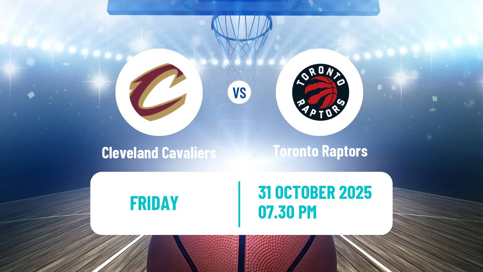 Basketball NBA Cleveland Cavaliers - Toronto Raptors