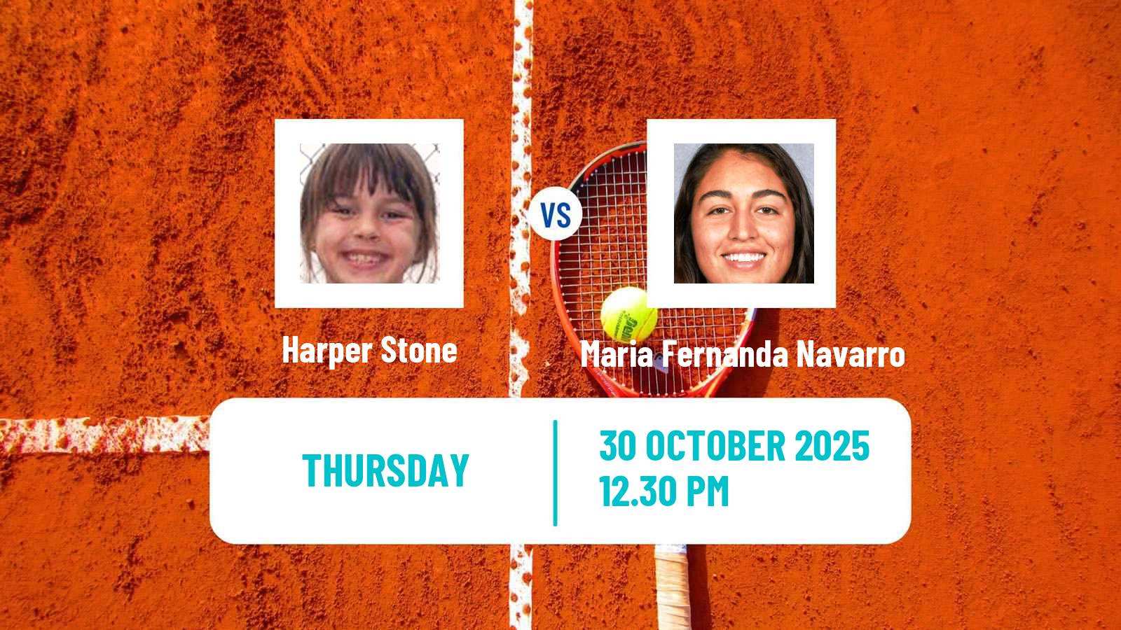 Tennis ITF W15 Sumter Sc Women Harper Stone - Maria Fernanda Navarro