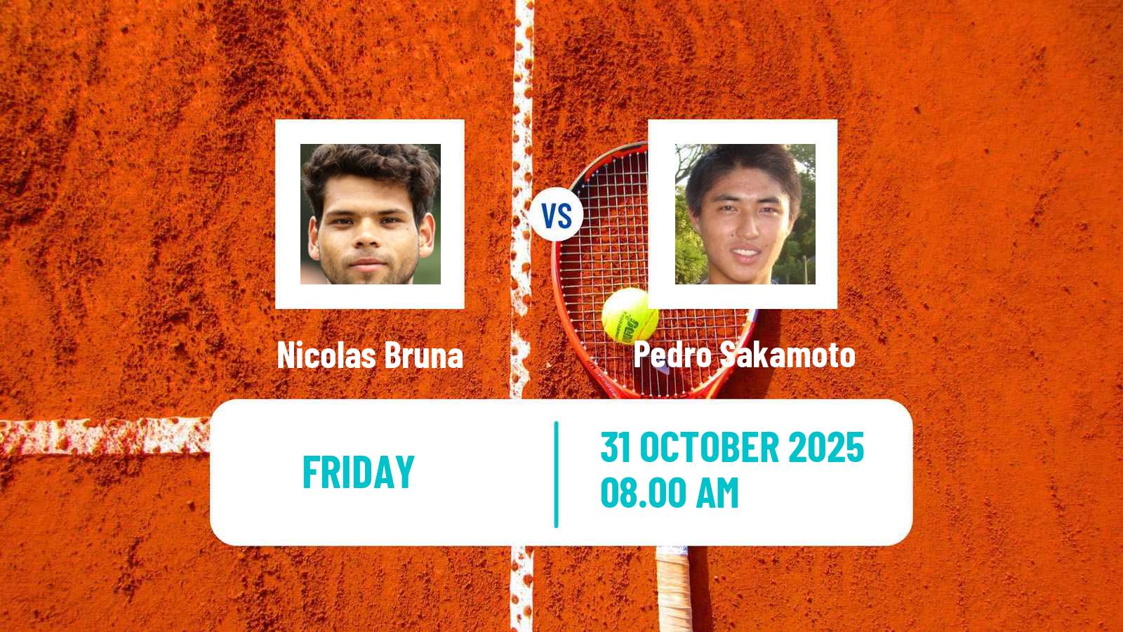 Tennis ITF M25 Lajeado Men Nicolas Bruna - Pedro Sakamoto