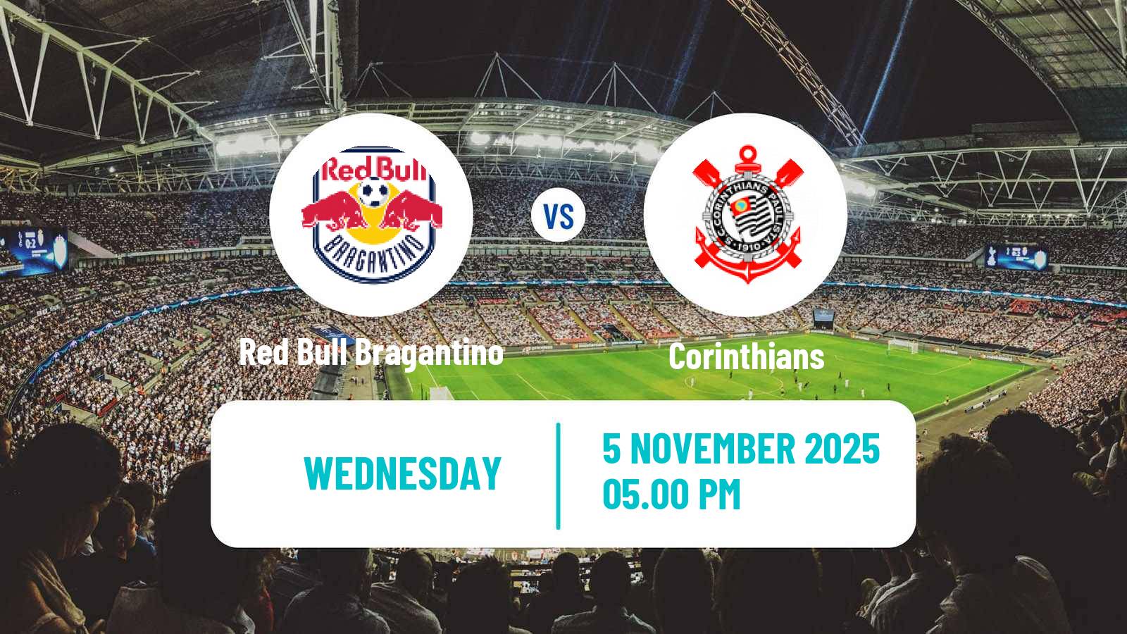 Football Brazilian Serie A Red Bull Bragantino - Corinthians