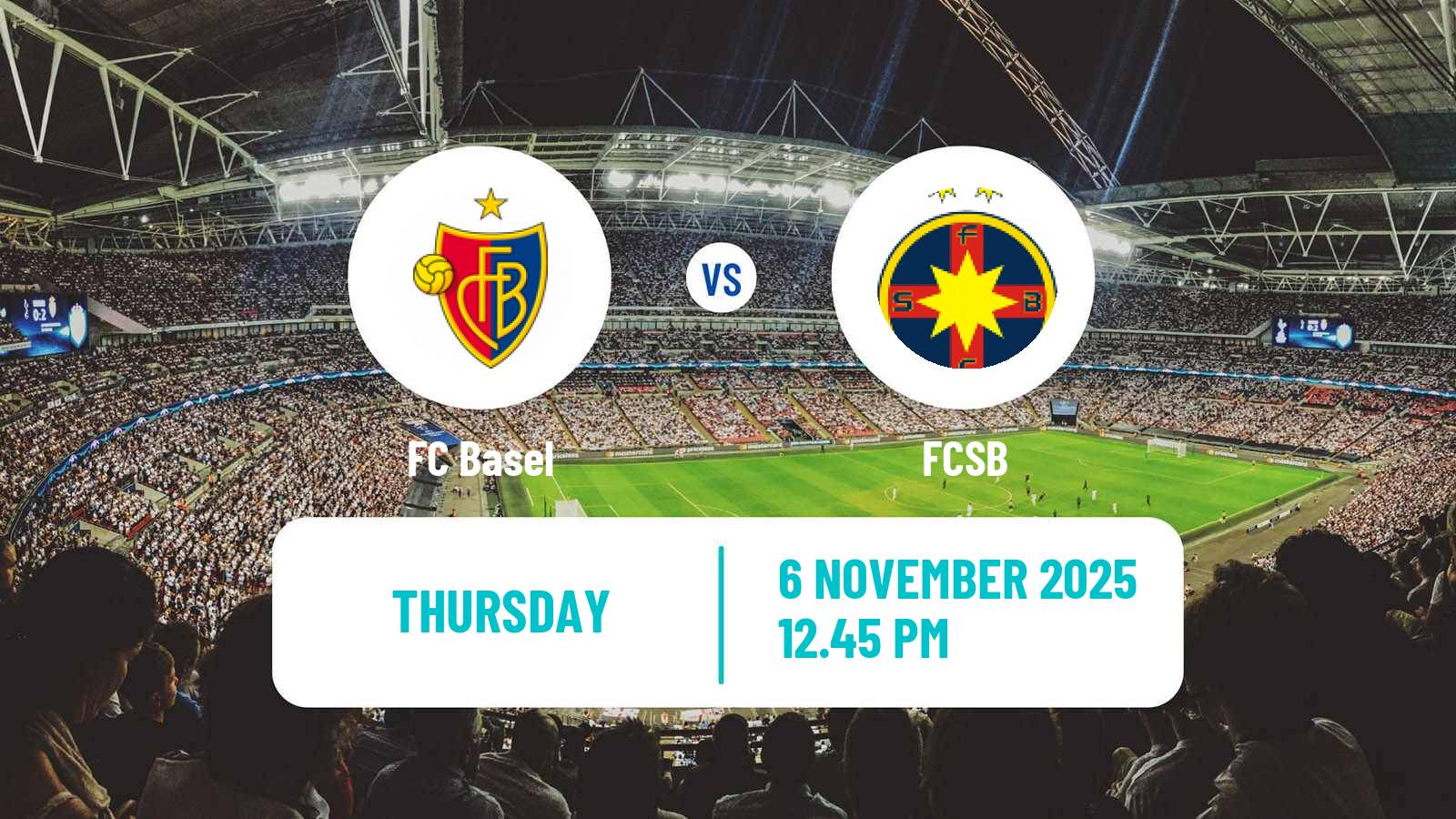 Football UEFA Europa League Basel - FCSB Football UEFA Europa League Basel - FCSB