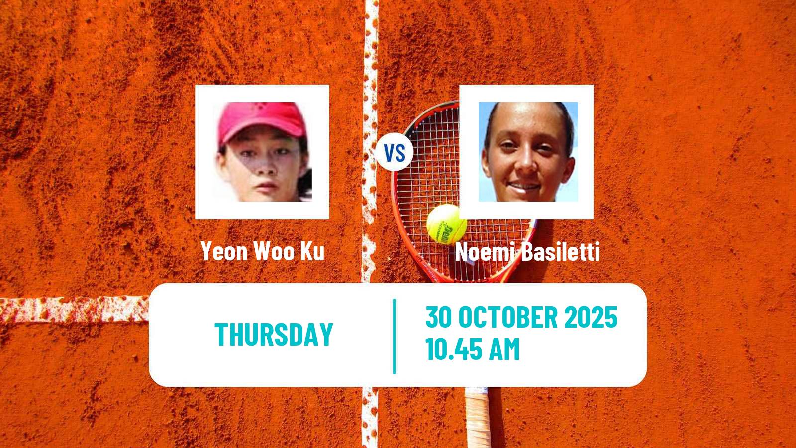 Tennis ITF W35 Loule Women Yeon Woo Ku - Noemi Basiletti
