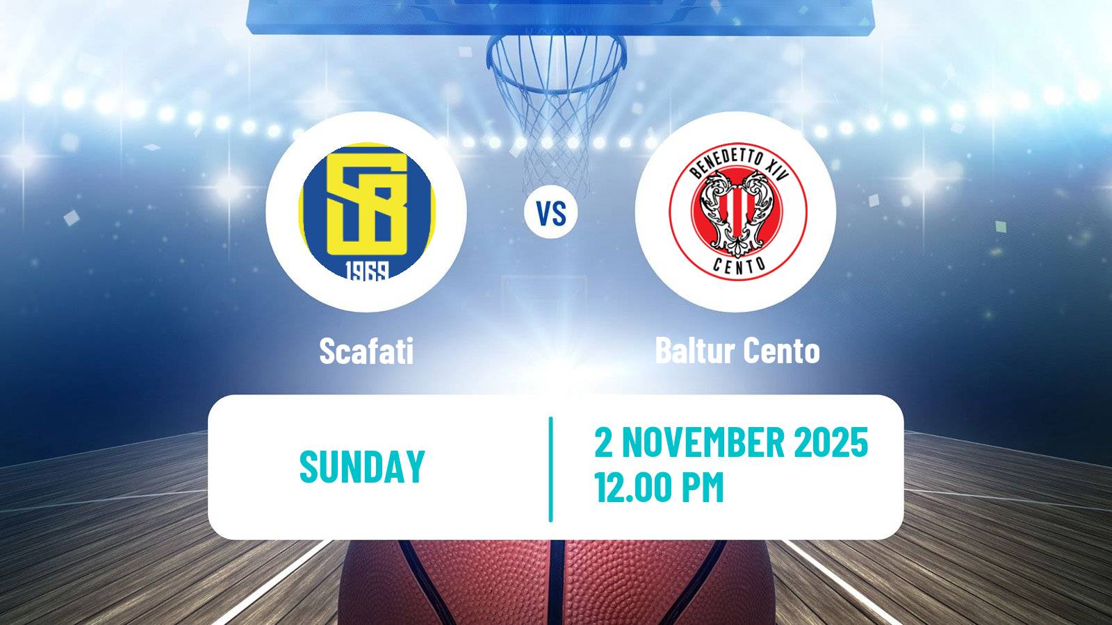 Basketball Italian Serie A2 Basketball Scafati - Baltur Cento
