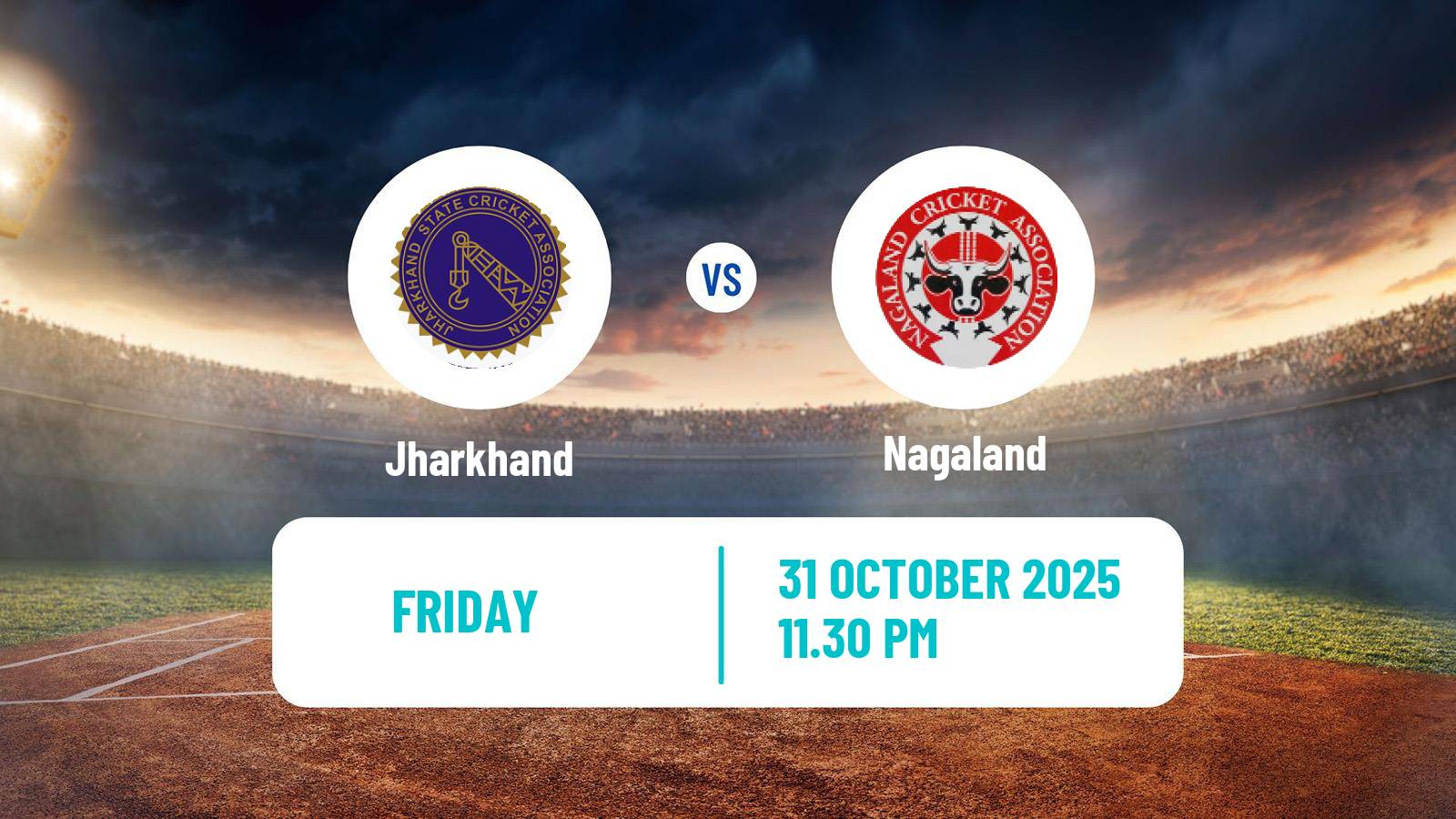 Cricket Ranji Trophy Jharkhand - Nagaland