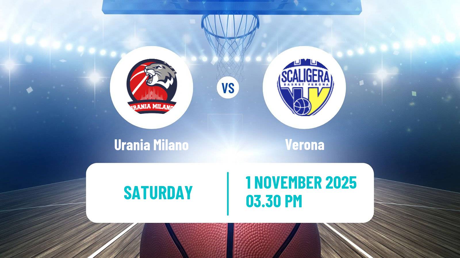 Basketball Italian Serie A2 Basketball Urania Milano - Verona