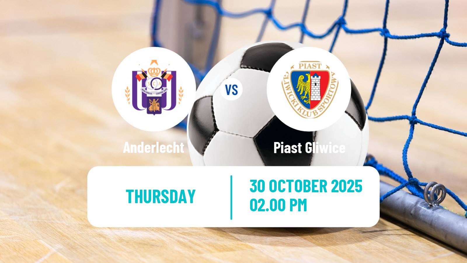 Futsal UEFA Futsal Champions League Anderlecht - Piast Gliwice