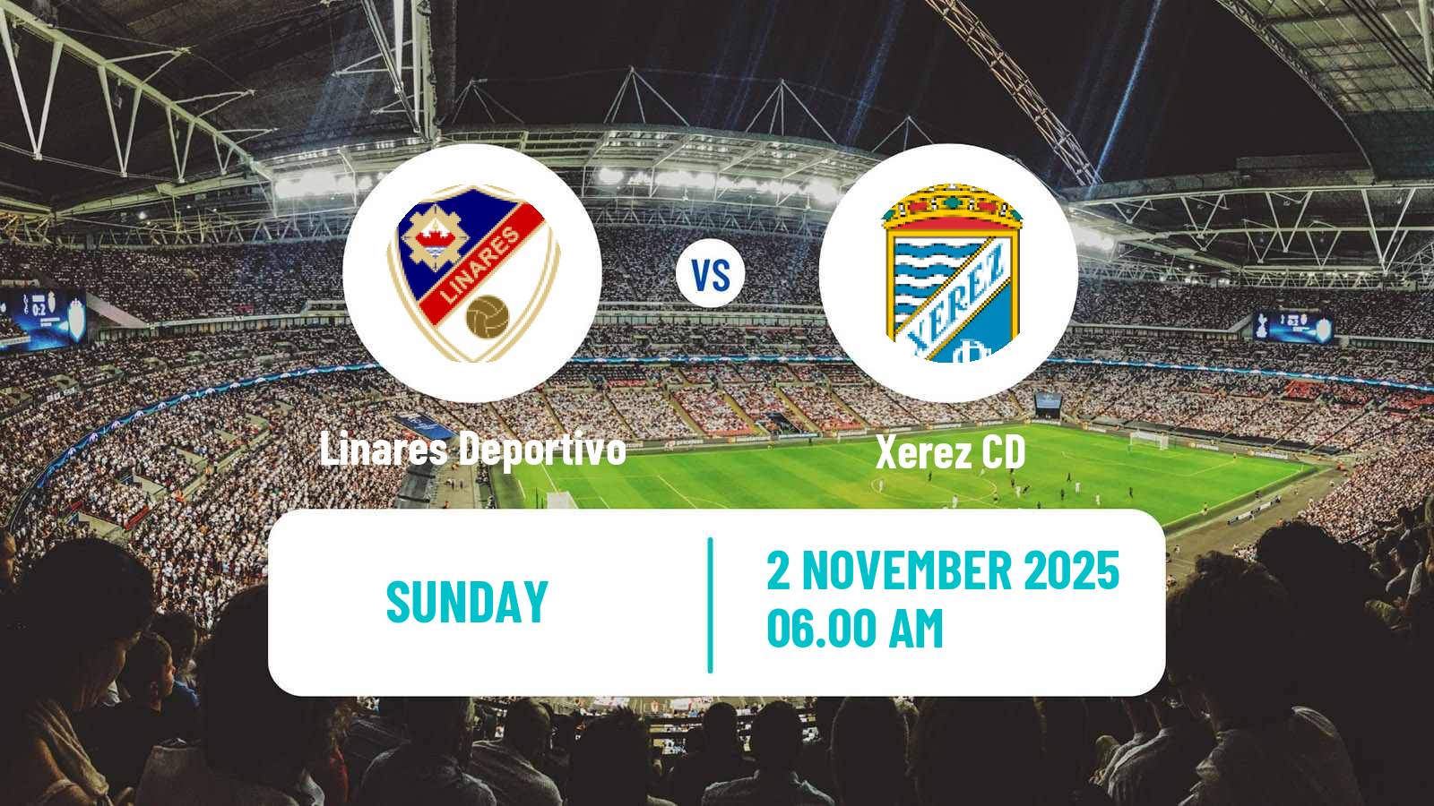Football Spanish Segunda RFEF - Group 4 Linares Deportivo - Xerez CD